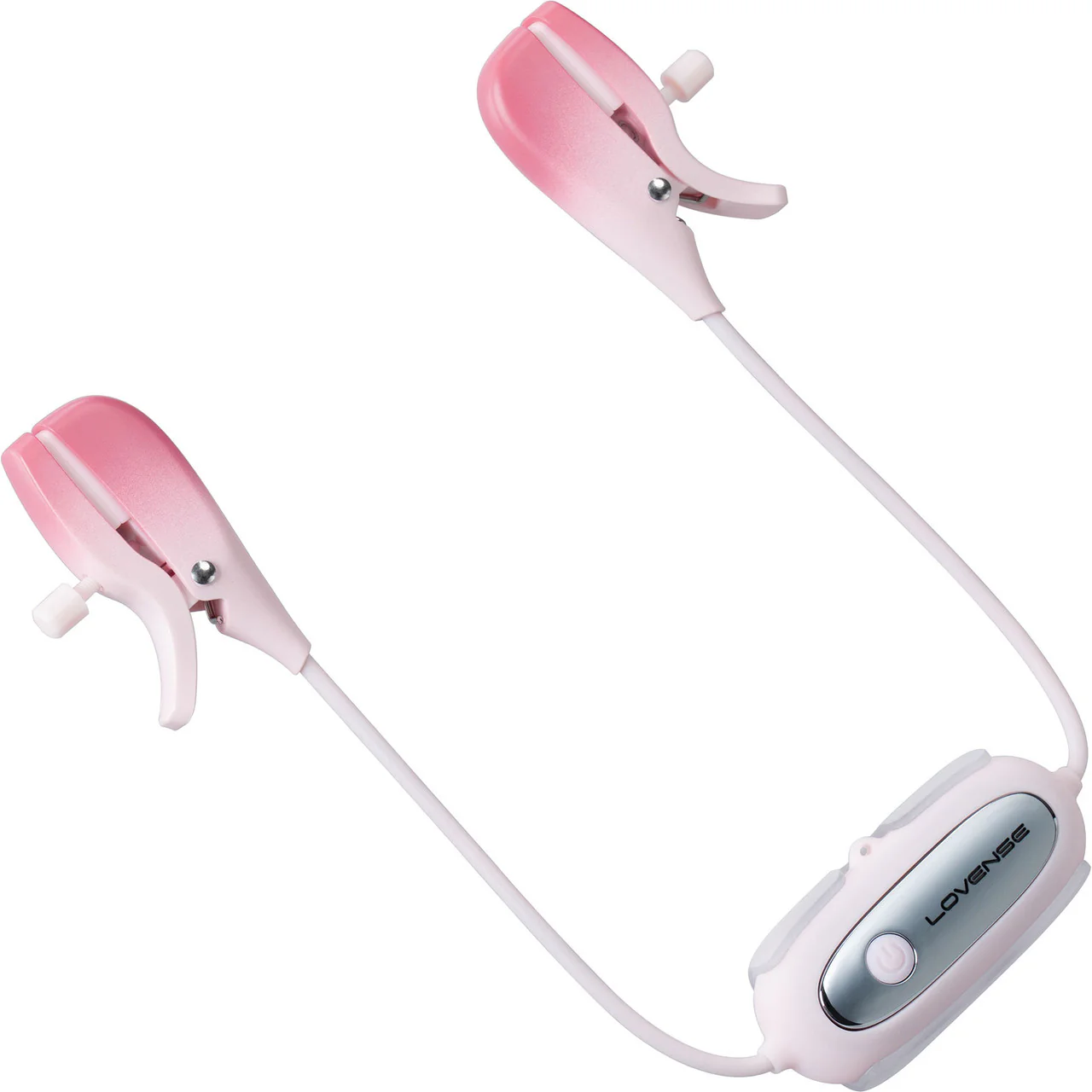 Lovense Gemini App Enabled Silicone Waterproof Rechargeable Vibrating Nipple Clamps - Image 4