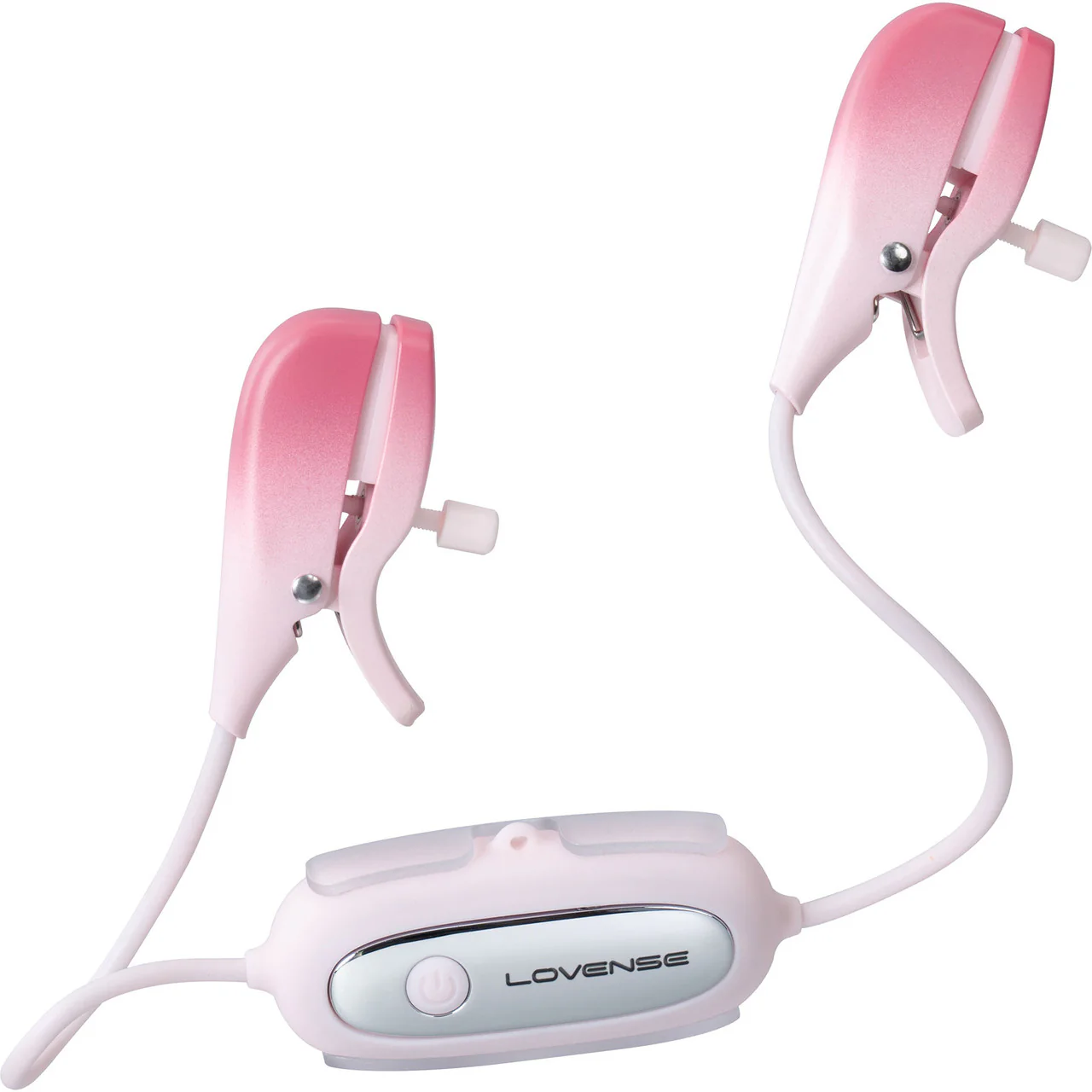 Lovense Gemini App Enabled Silicone Waterproof Rechargeable Vibrating Nipple Clamps - Image 6