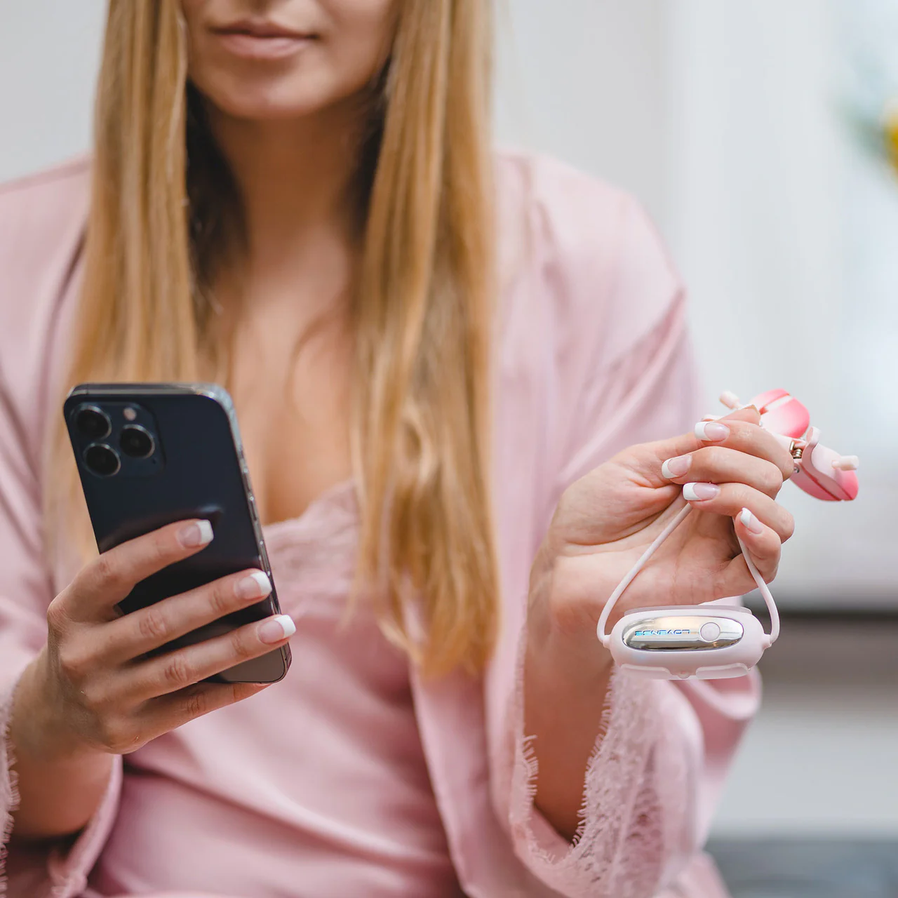 Lovense Gemini App Enabled Silicone Waterproof Rechargeable Vibrating Nipple Clamps - Image 9