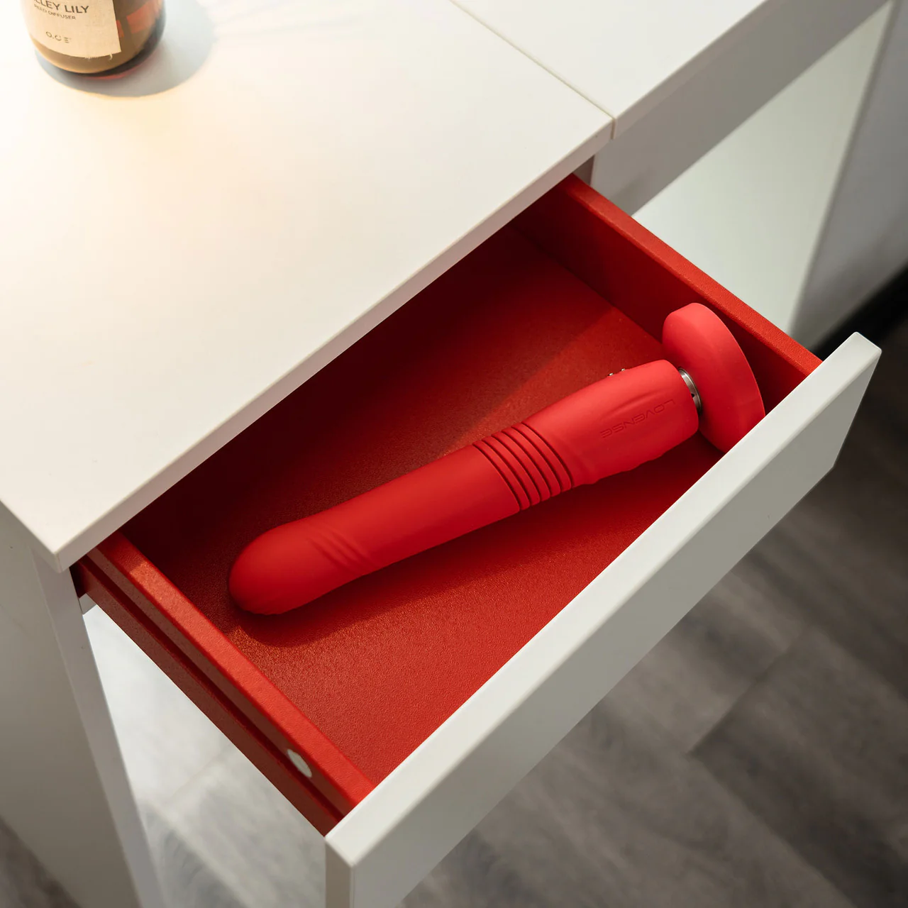 Lovense Gravity App Enabled Silicone Waterproof Rechargeable Thrusting & Vibrating Dildo - Image 16