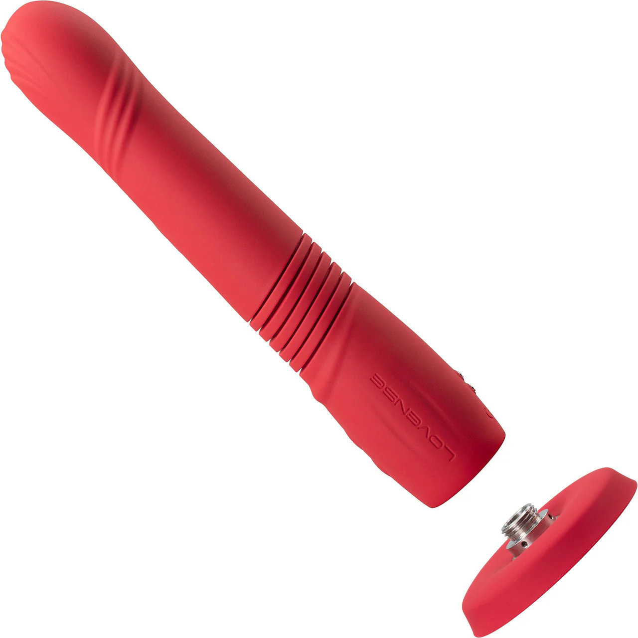 Lovense Gravity App Enabled Silicone Waterproof Rechargeable Thrusting & Vibrating Dildo - Image 4