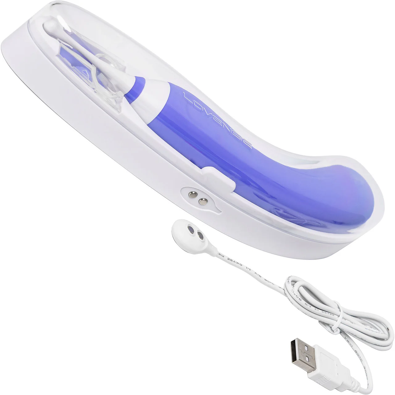 Lovense Hyphy Dual-End Clitoral & G-Spot App Compatible Waterproof Stimulator - Image 5