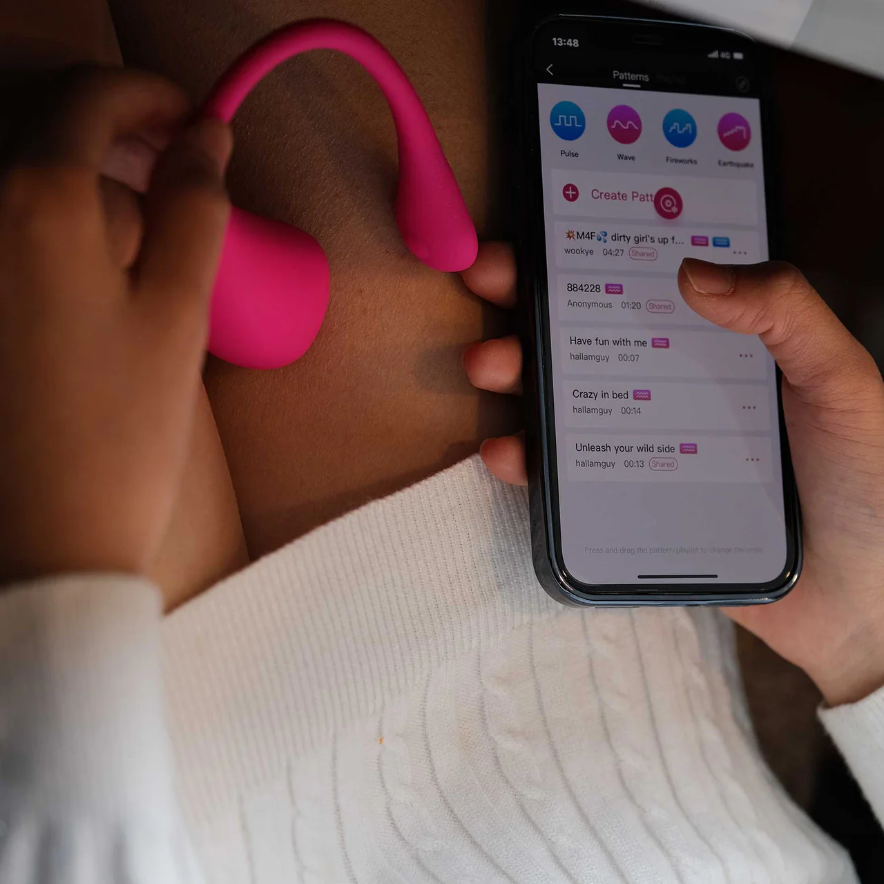 Lovense Lush 3 Bluetooth Remote Controlled Waterproof Rechargeable Silicone Vibrator - Image 7
