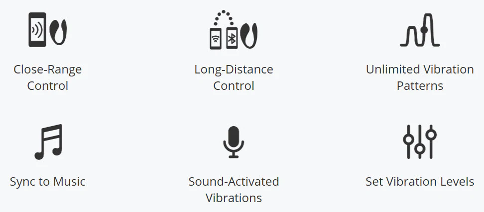 Lovense Lush 4 Bluetooth® App Controlled G-Spot Silicone Egg Vibrator - Image 14