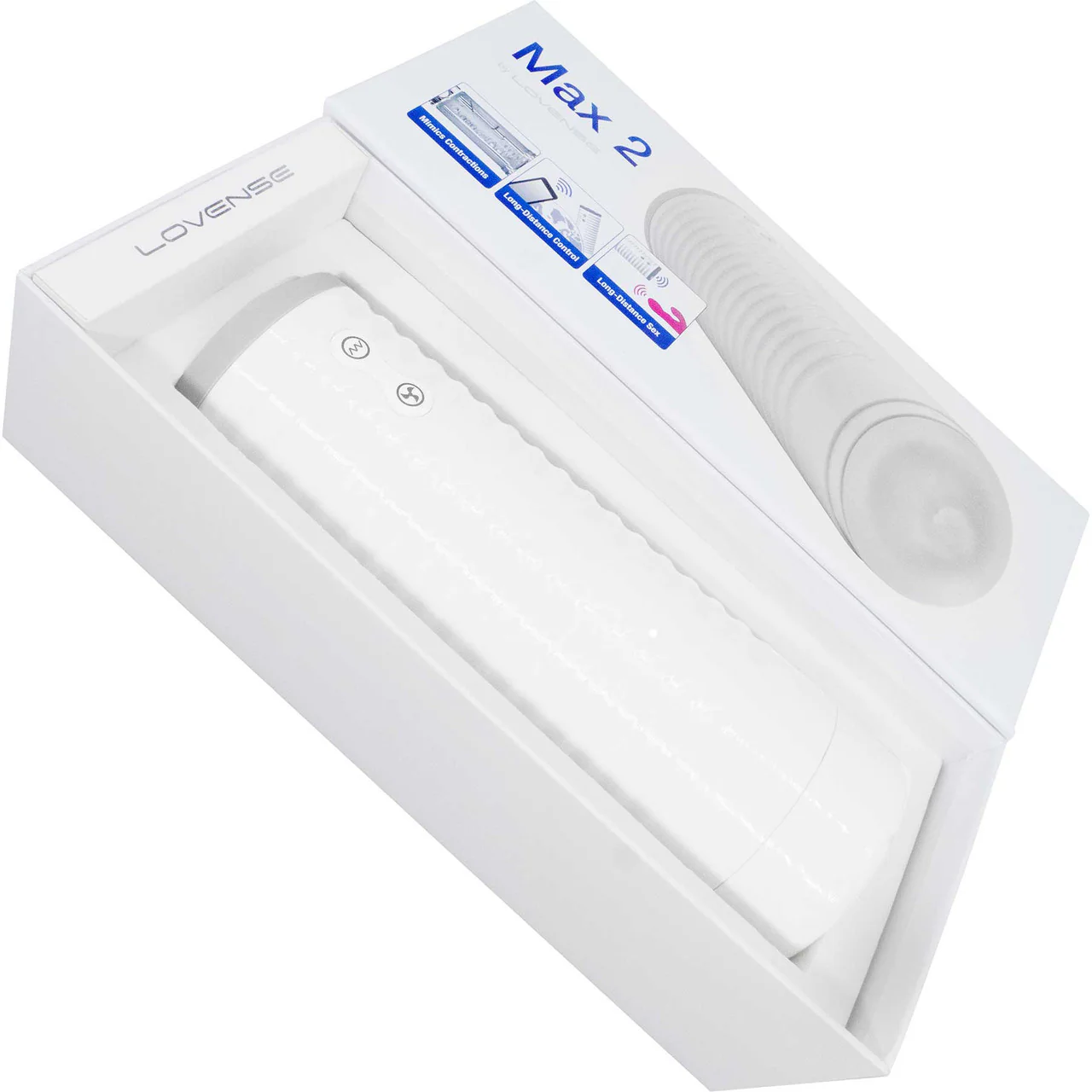 Lovense Max 2 App Controlled Penis Masturbator With Neutral-Shaped Sleeve - Image 6
