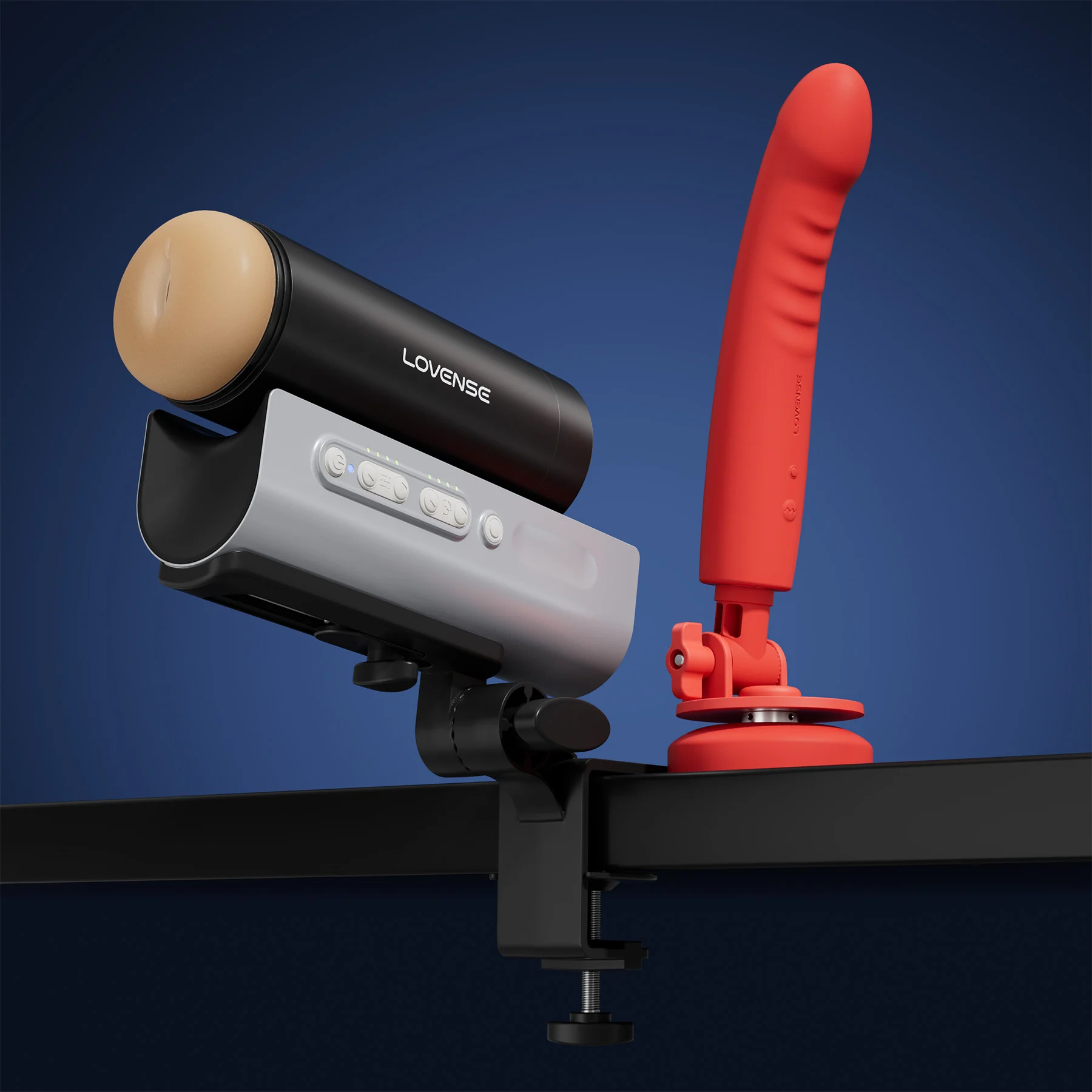 Lovense Mission 2 Touch Sensitive Silicone Rechargeable Vibrator - Image 11