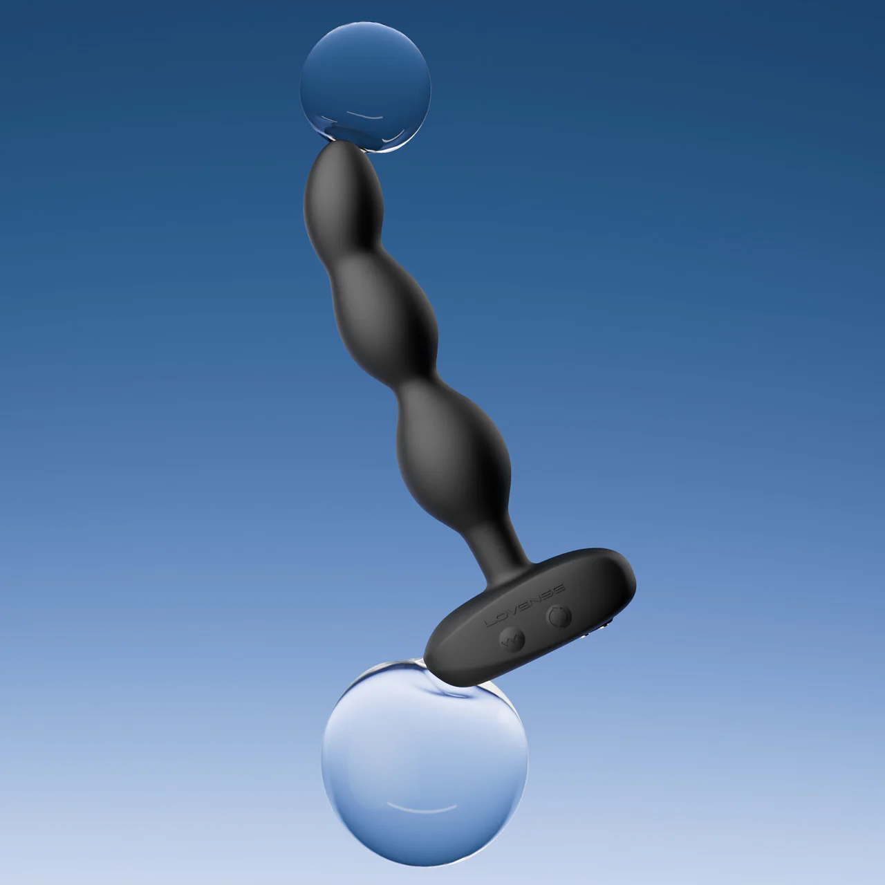 Lovense Ridge App Enabled Silicone Waterproof Rechargeable Vibrating & Rotating Anal Beads - Image 13