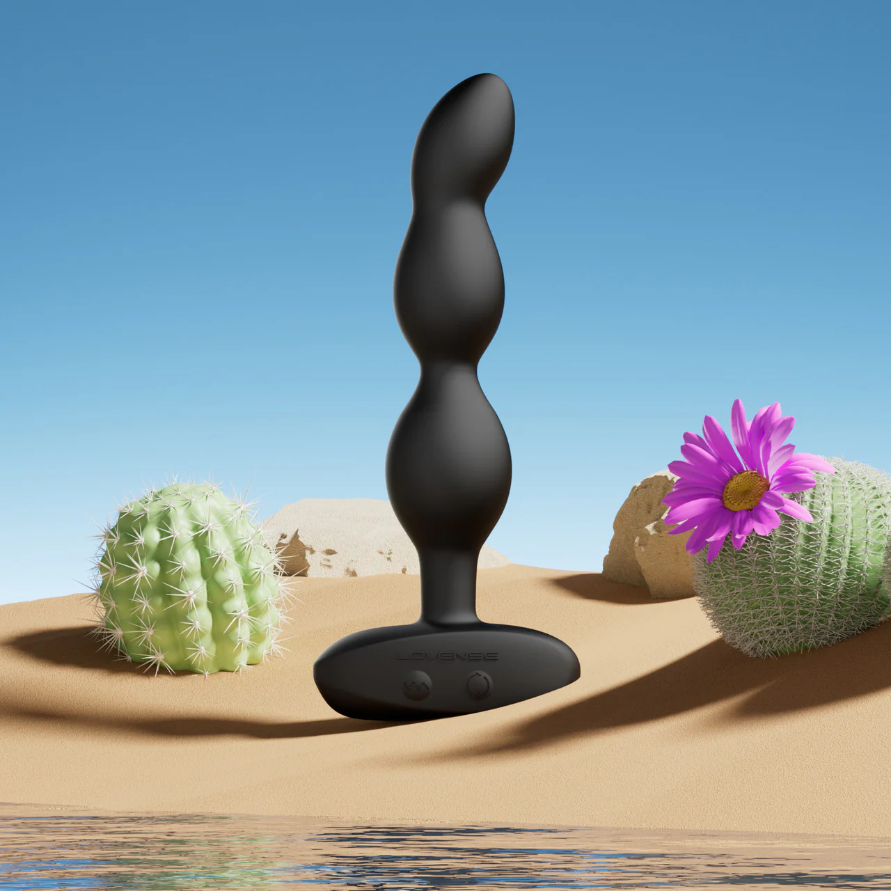 Lovense Ridge App Enabled Silicone Waterproof Rechargeable Vibrating & Rotating Anal Beads - Image 14