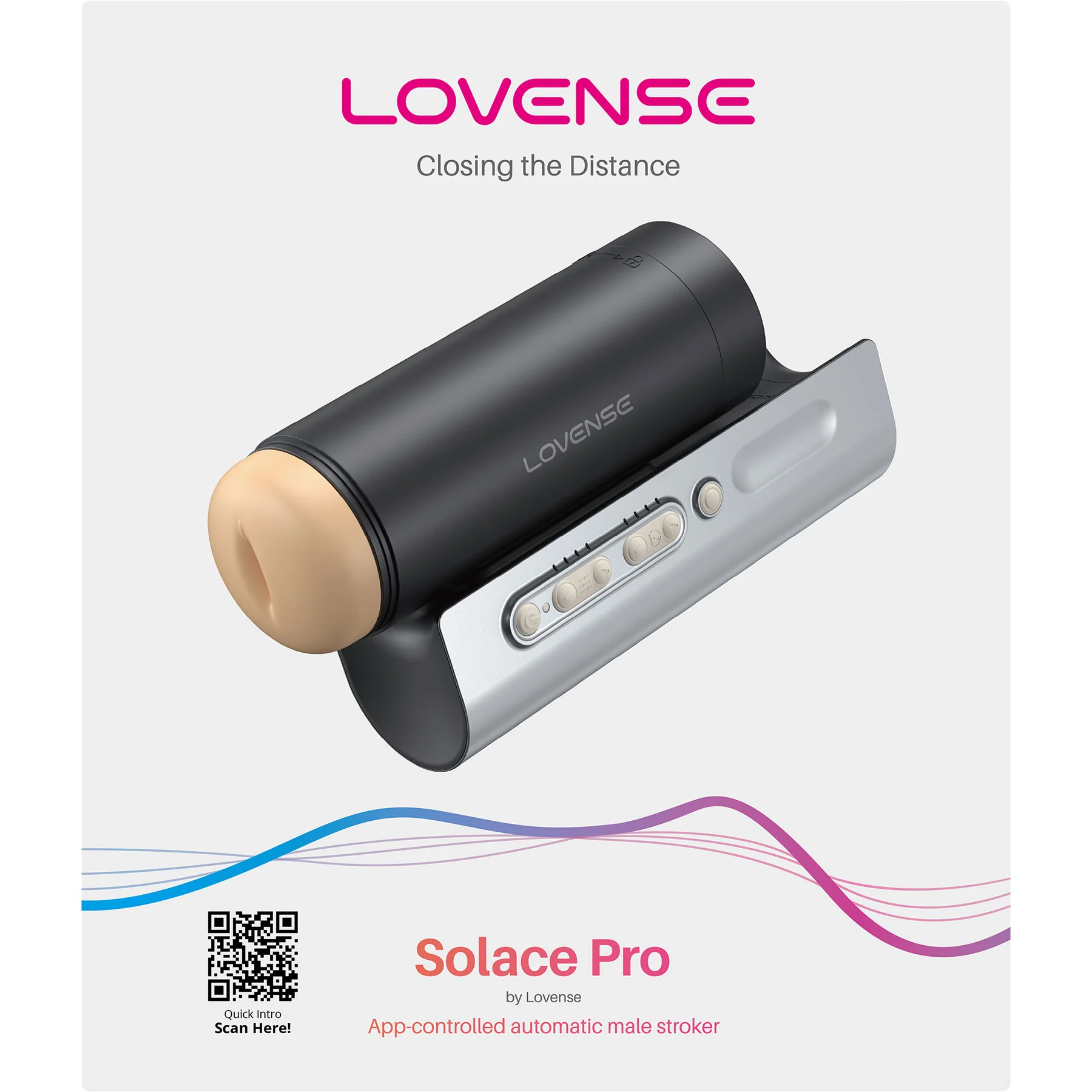 Lovense Solace Pro AI Powered Remote Control Thrusting Penis Masturbator - Image 13
