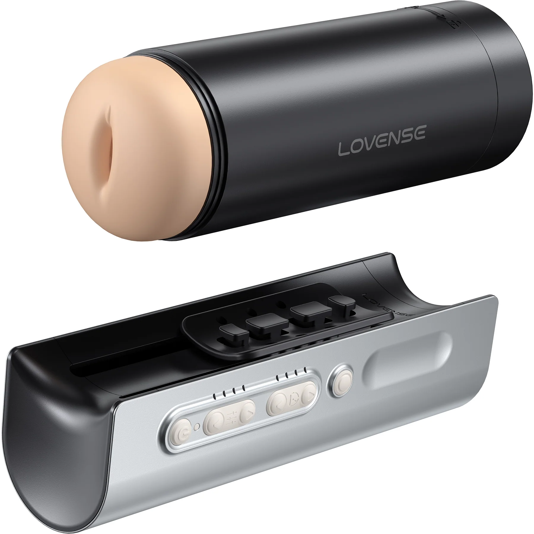 Lovense Solace Pro AI Powered Remote Control Thrusting Penis Masturbator - Image 9