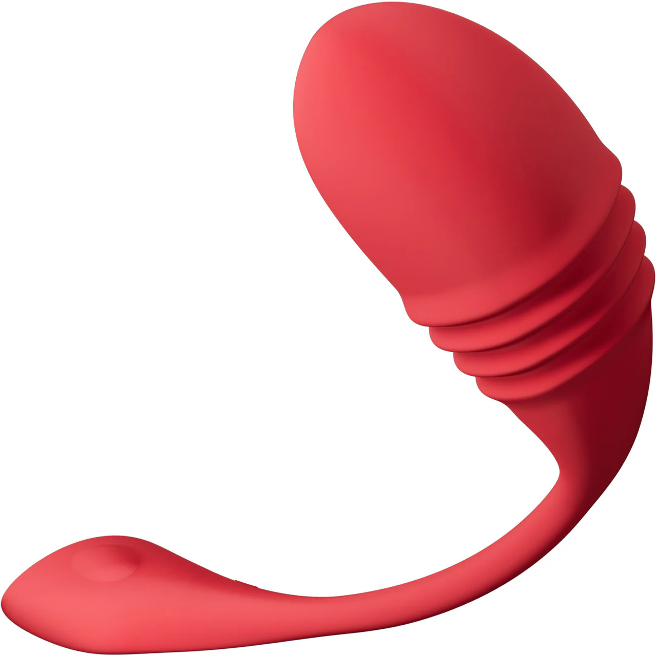 Lovense Vulse App Enabled Waterproof Rechargeable Silicone Thrusting Egg Vibrator - Image 4
