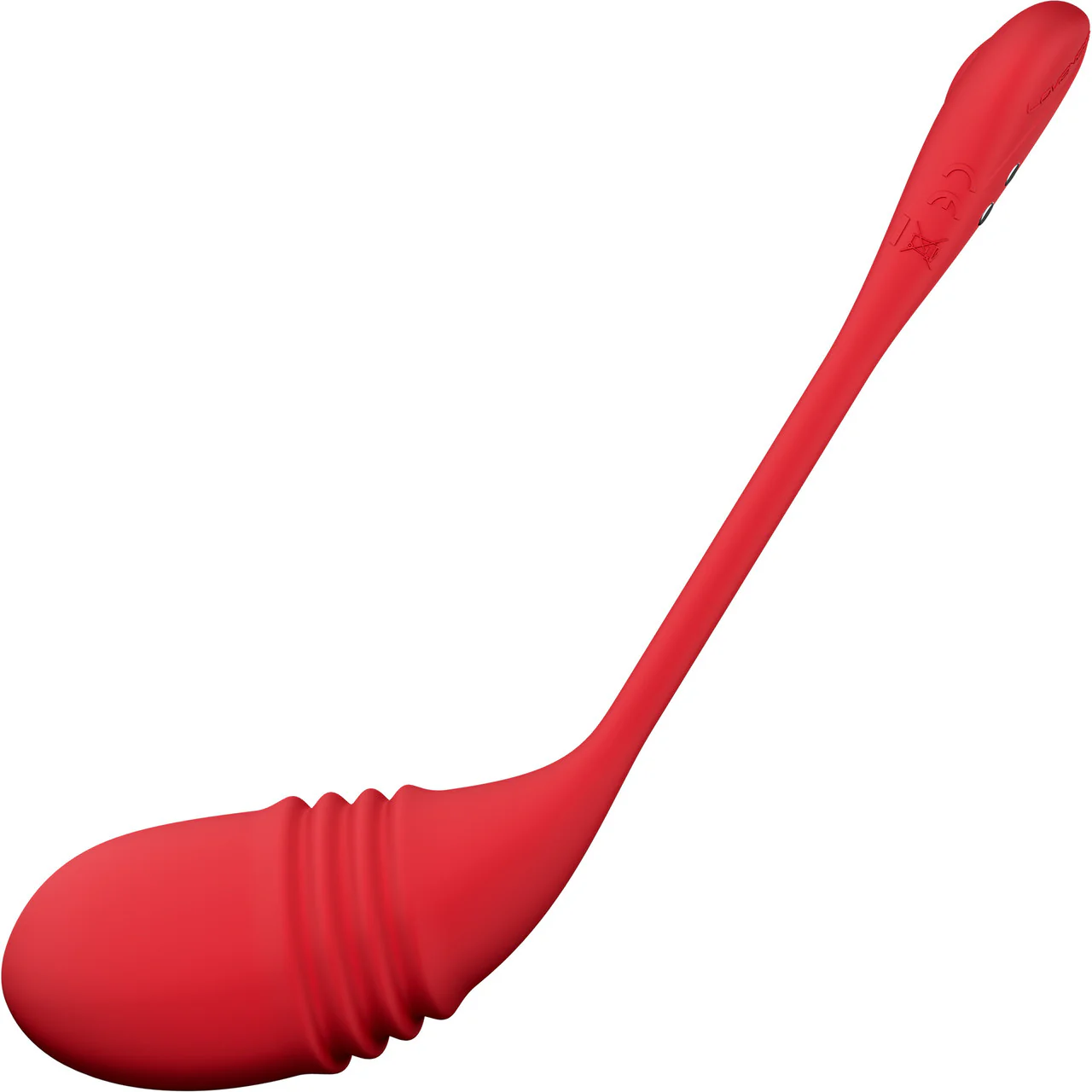 Lovense Vulse App Enabled Waterproof Rechargeable Silicone Thrusting Egg Vibrator - Image 5