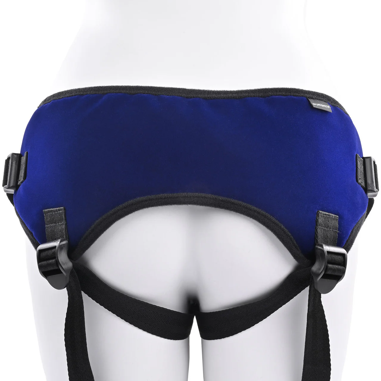 Lush Strap On Harness By Sportsheets - Blue, Fits Hips up to 60" - Image 2