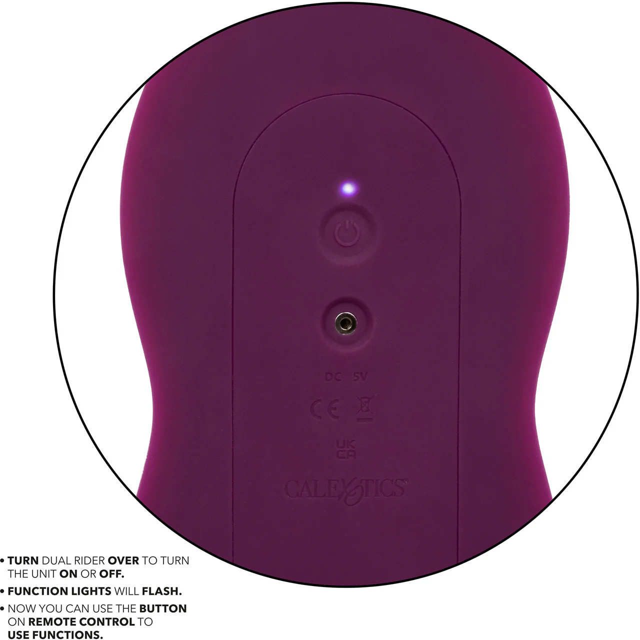 Lust Dual Rider Silicone Rechargeable Waterproof Grinding Vibrator With Remote By CalExotics - Image 14