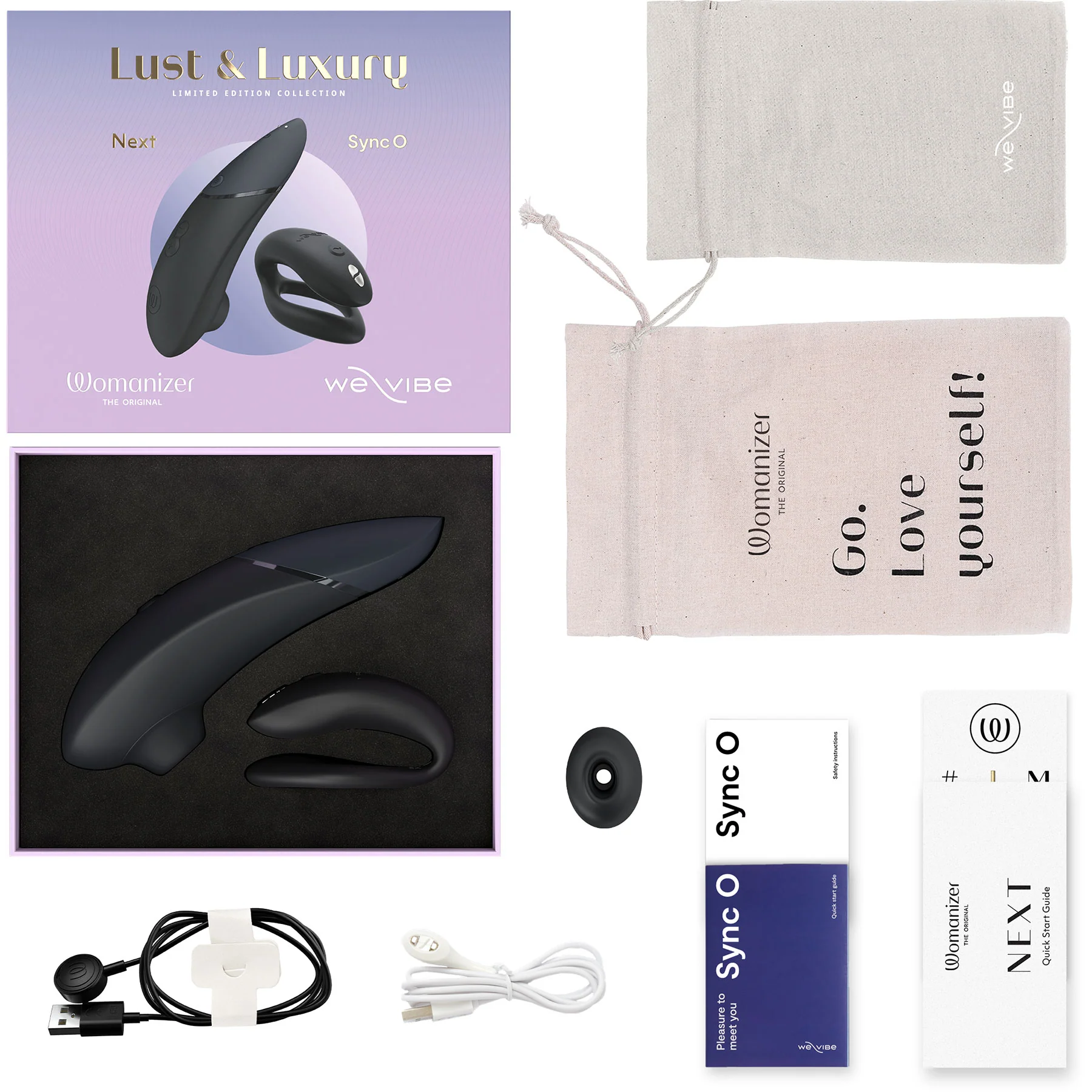 Lust & Luxury Collection Box With Womanizer Next & We-Vibe Sync O - Image 25