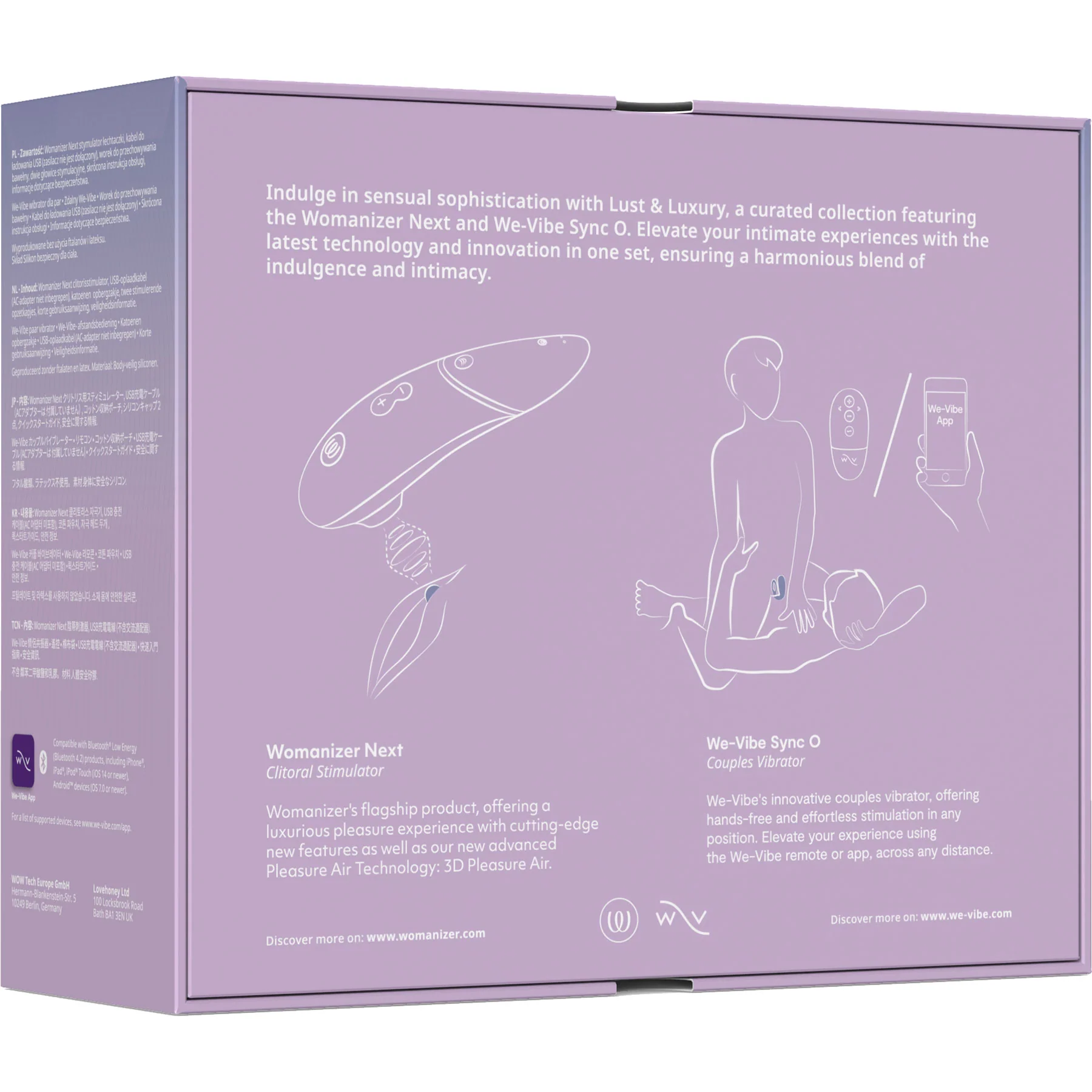 Lust & Luxury Collection Box With Womanizer Next & We-Vibe Sync O - Image 29
