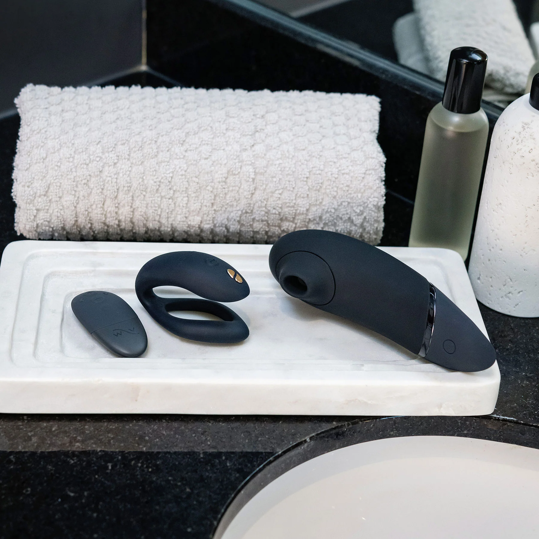 Lust & Luxury Collection Box With Womanizer Next & We-Vibe Sync O - Image 5