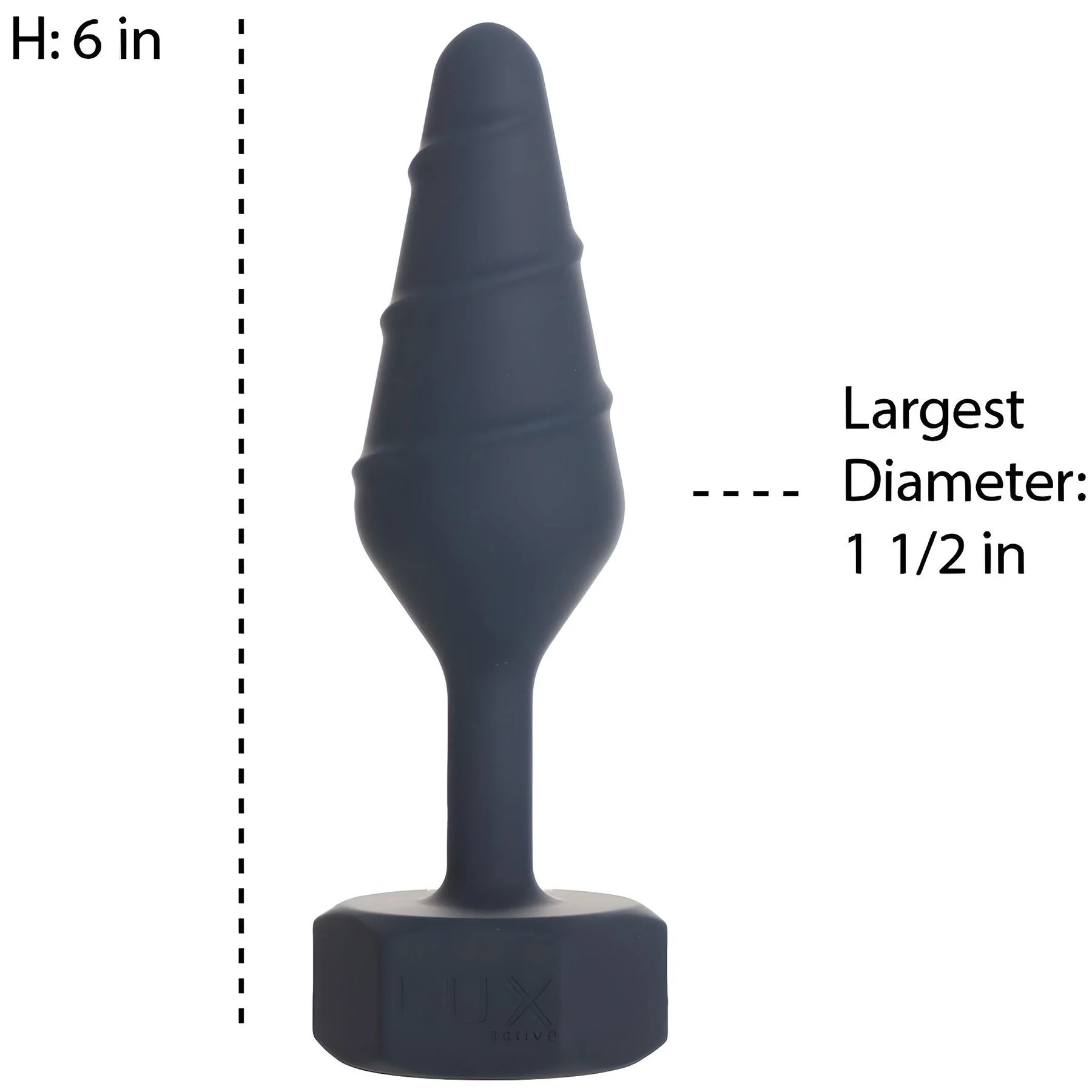 Lux Active Twist Silicone Anal Plug - Image 13