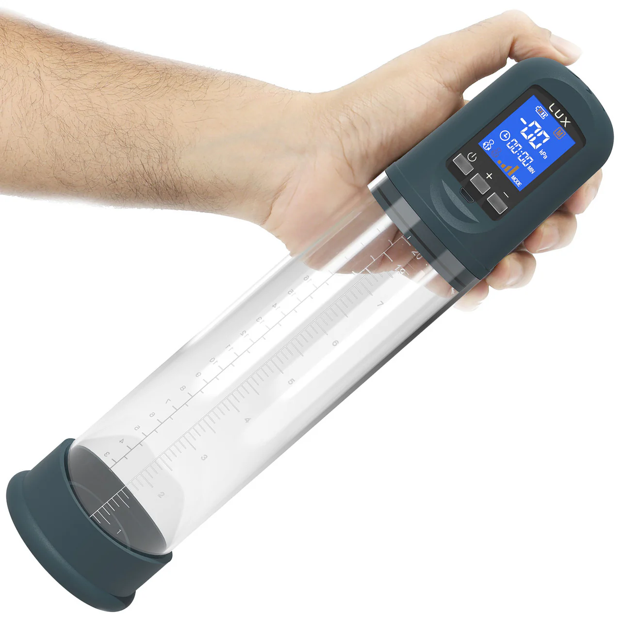 Lux Active Volume LCD Rechargeable Automatic Penis Pump - Image 2