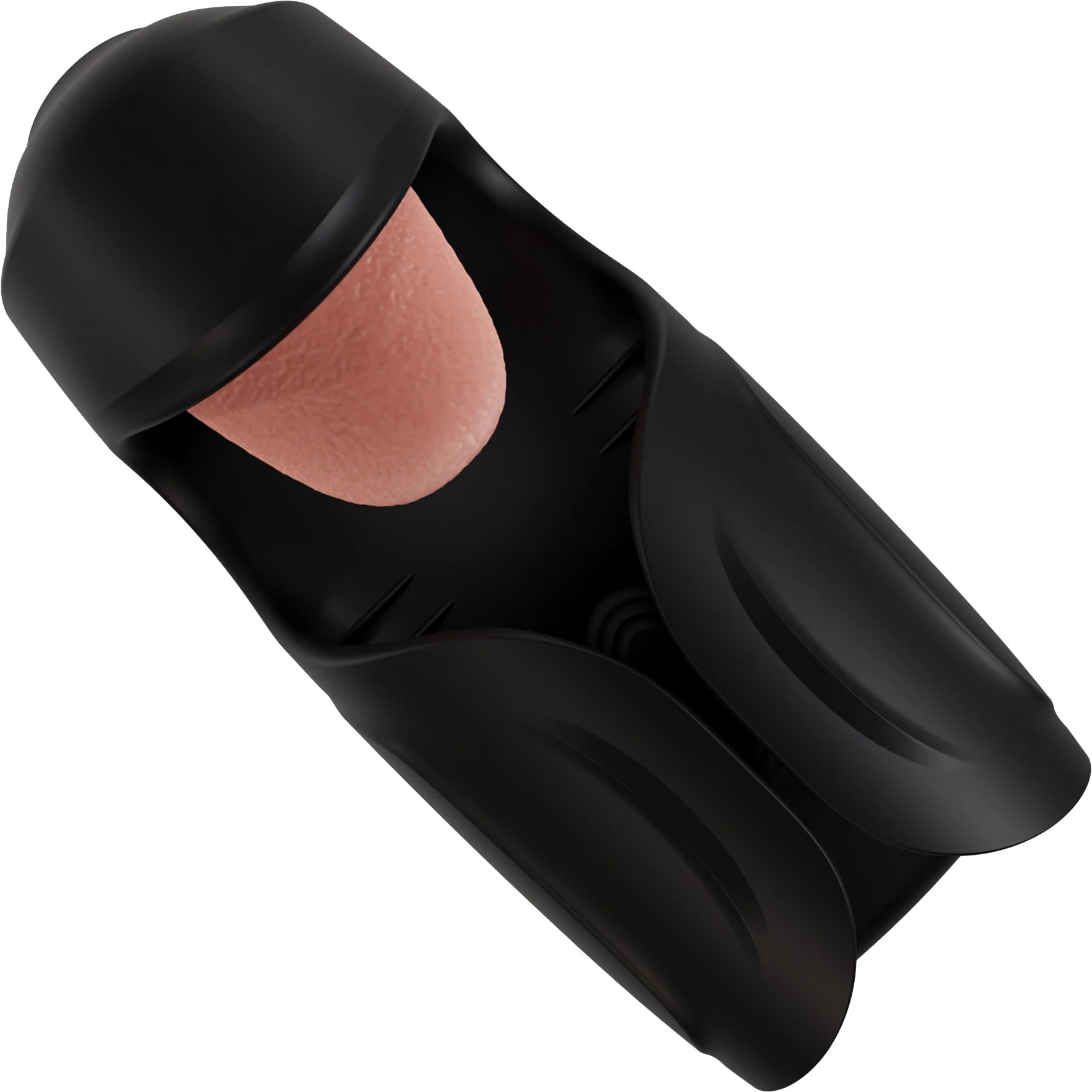 M For Men Lickety Split Rechargeable Vibrating Penis Head Stimulator By Blush - Image 4