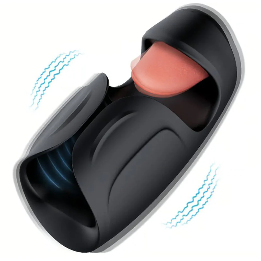 M For Men Lickety Split Rechargeable Vibrating Penis Head Stimulator By Blush - Image 8