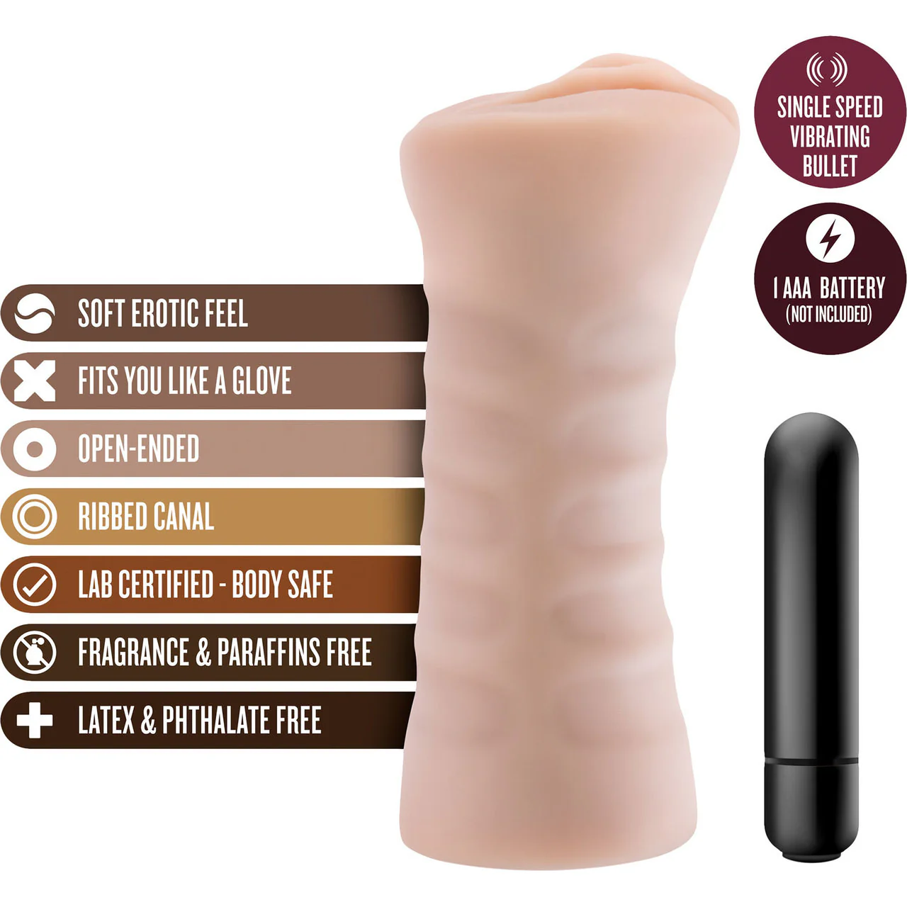 M for Men Rain Penis Masturbator By Blush - Image 7