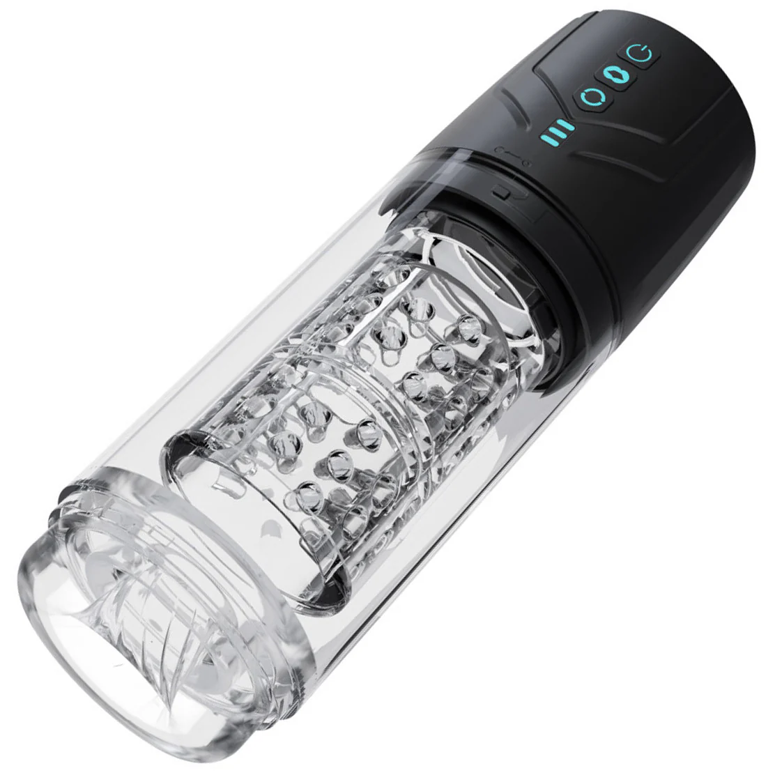M For Men Whirlwind Pro Rechargeable Waterproof Rotating & Sucking Penis Masturbator - Image 3