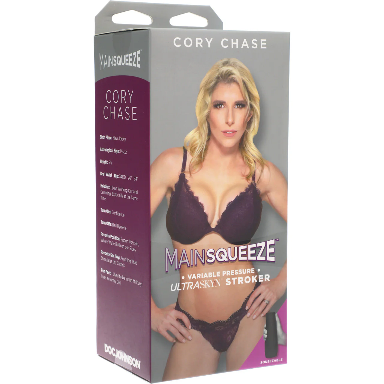 Main Squeeze Cory Chase Penis Masturbator by Doc Johnson - Image 6