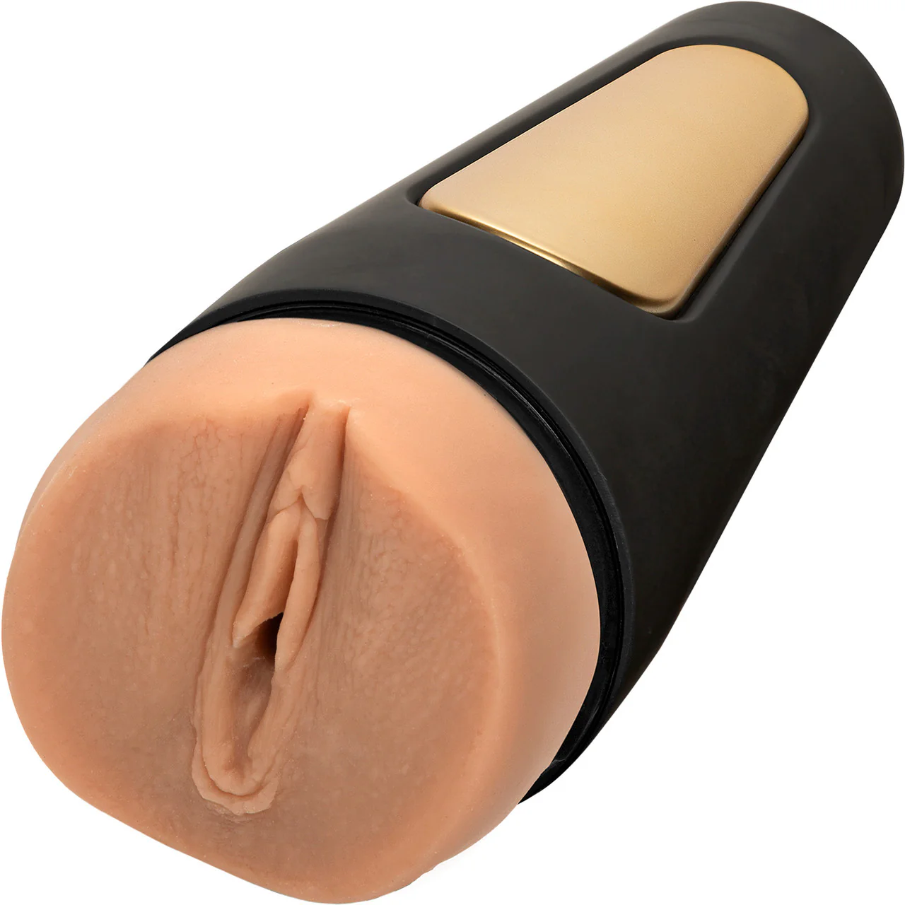 Main Squeeze Endurance Trainer Penis Masturbator Pussy by Doc Johnson - Vanilla - Image 4