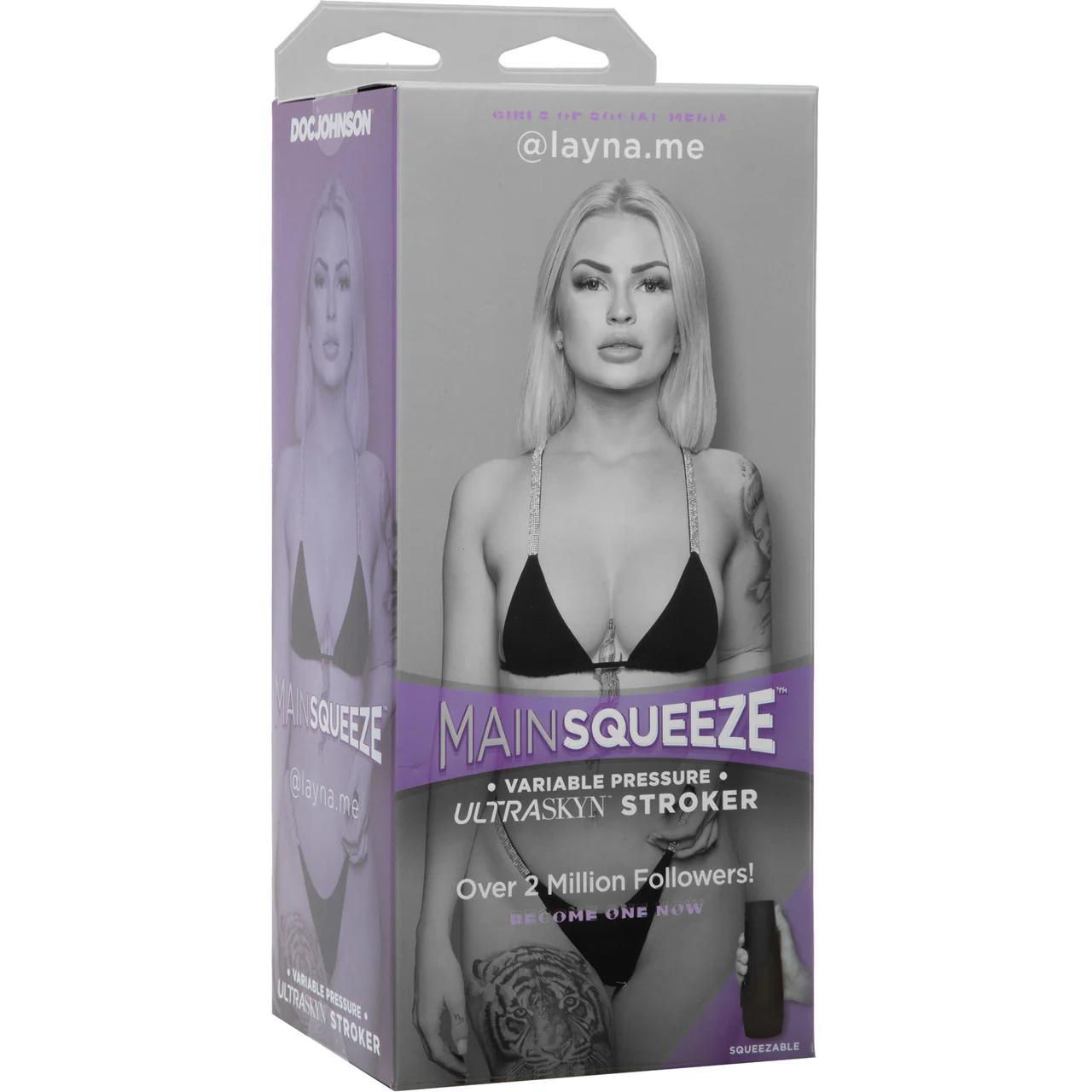Main Squeeze Girls of Social Media @layna.me aka LaynaBoo Penis Masturbator by Doc Johnson - Image 6