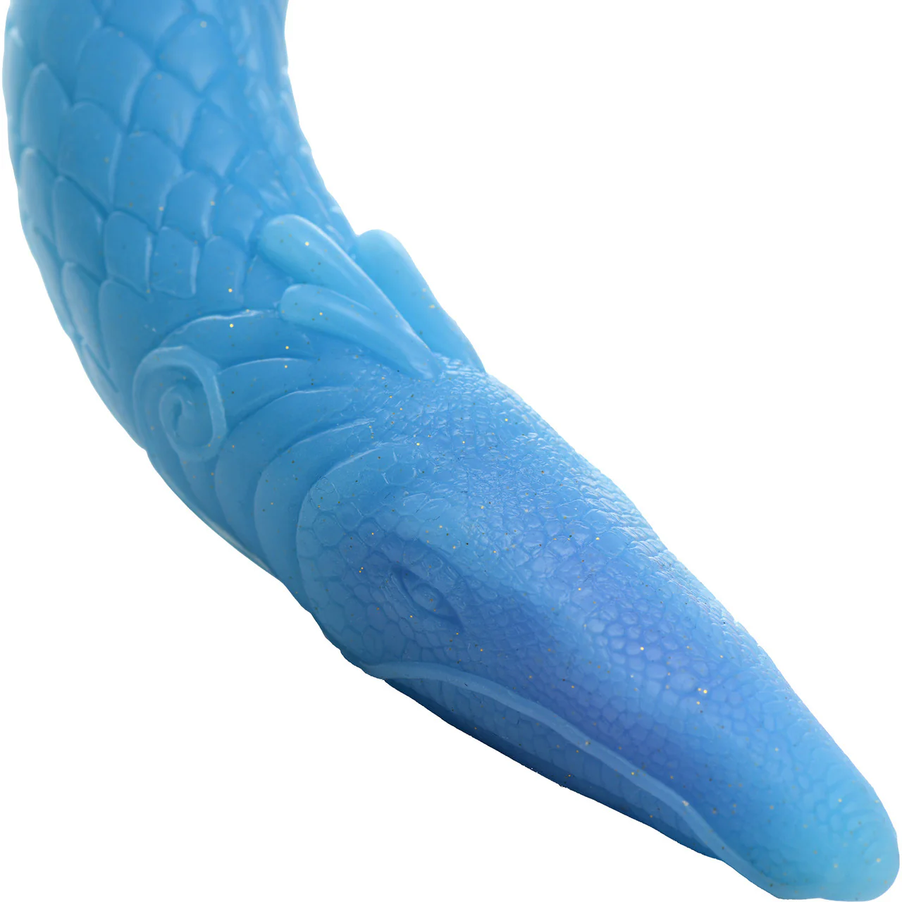 Makara Glow-In-The-Dark Snake 18.25" Silicone Suction Cup Dildo By Creature Cocks - Image 8