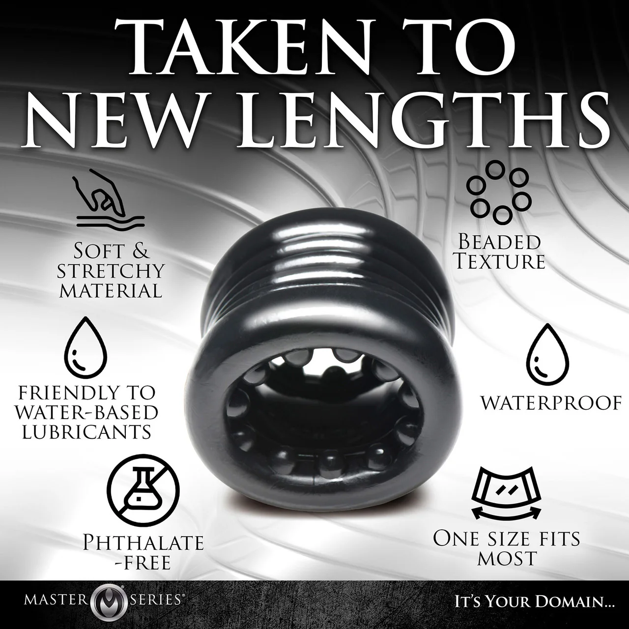 Master Series Ball Stack Ball Stretcher - Black - Image 10