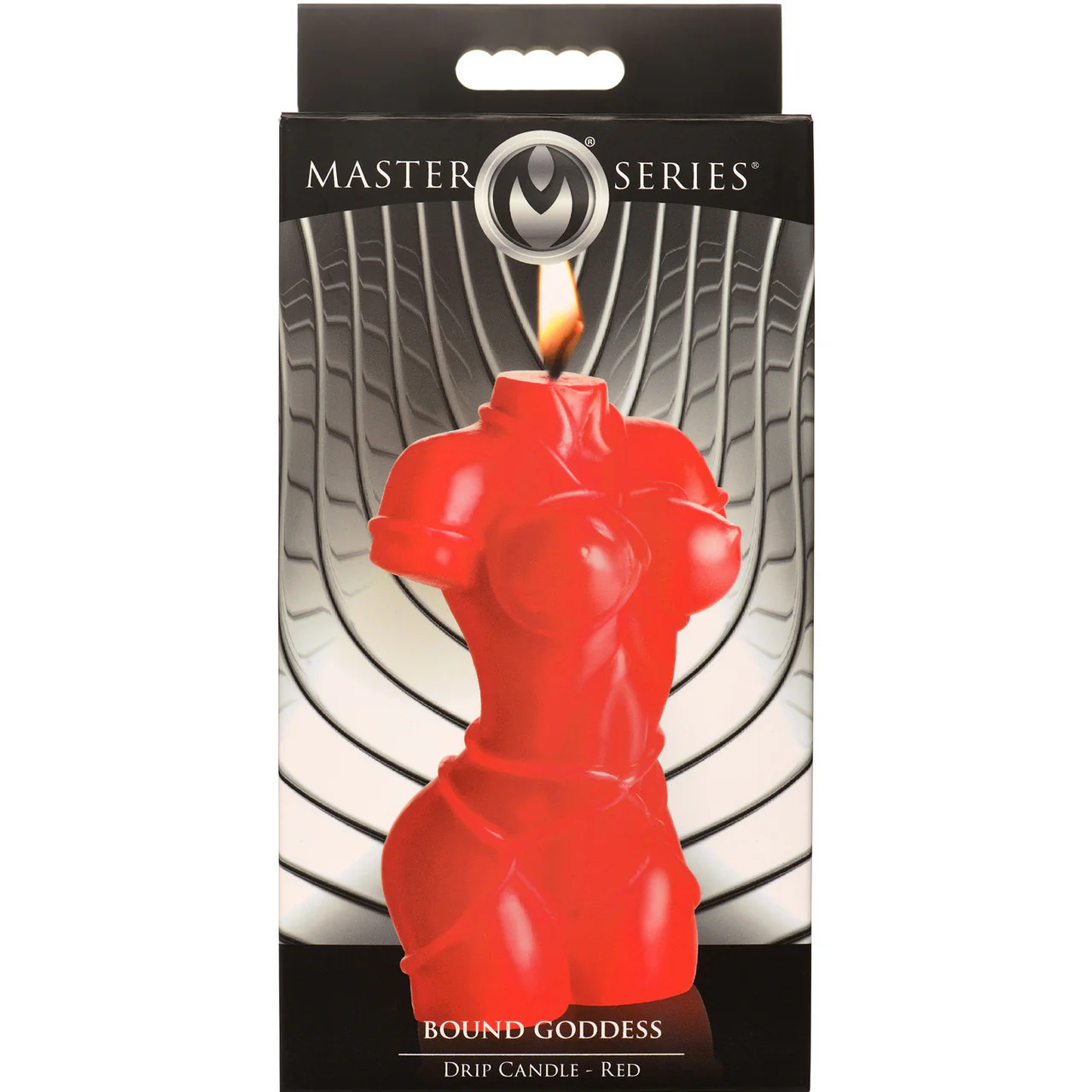 Master Series Bound Goddess Drip Candle - Red - Image 13