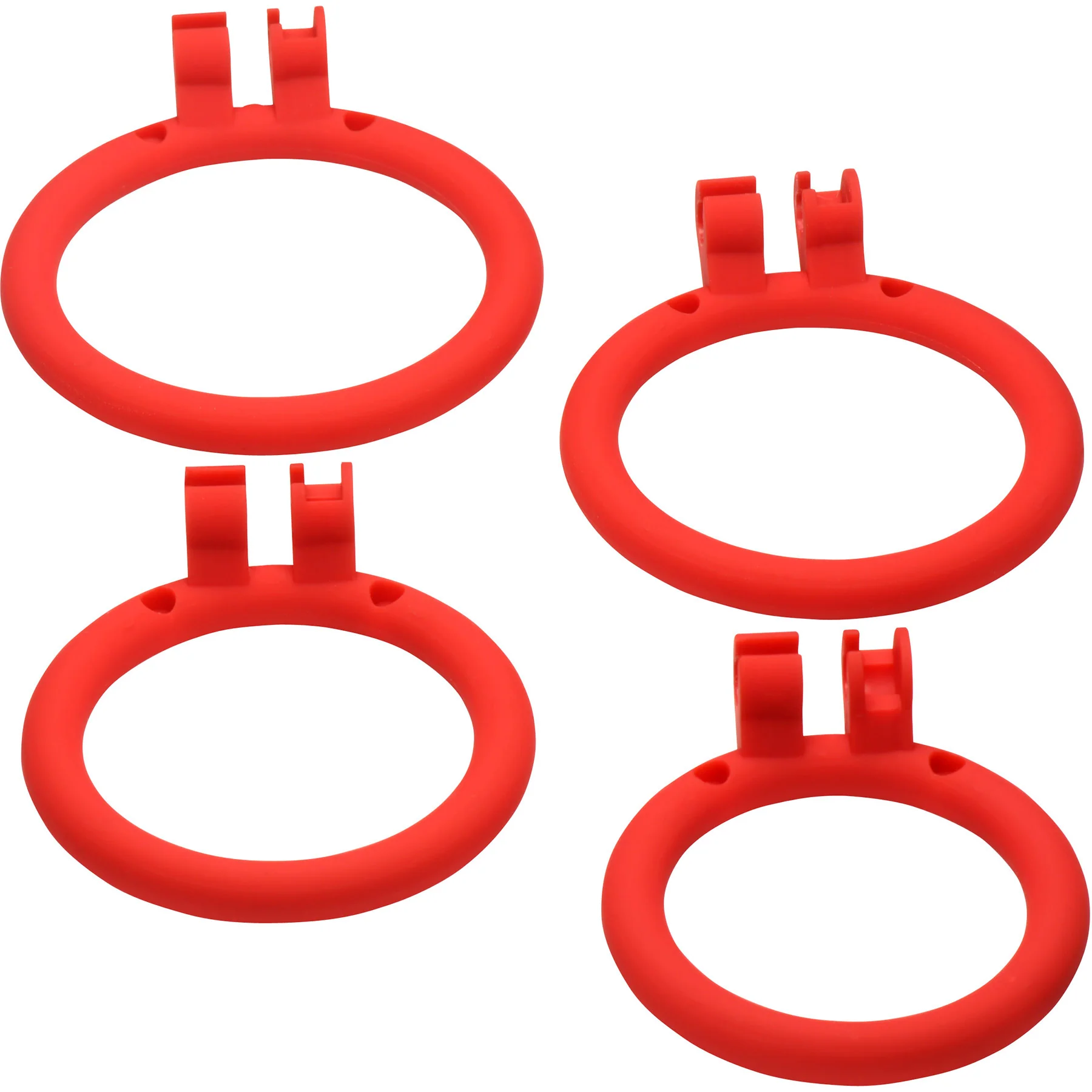 Master Series Bull Chastity Cage With 4 Gradually Sized Rings - Image 14