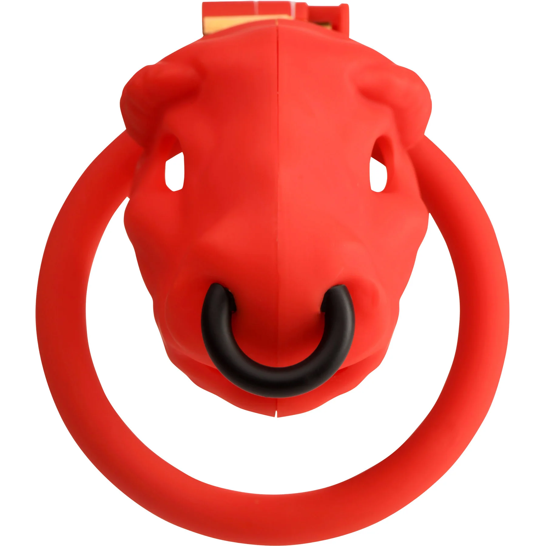 Master Series Bull Chastity Cage With 4 Gradually Sized Rings - Image 16