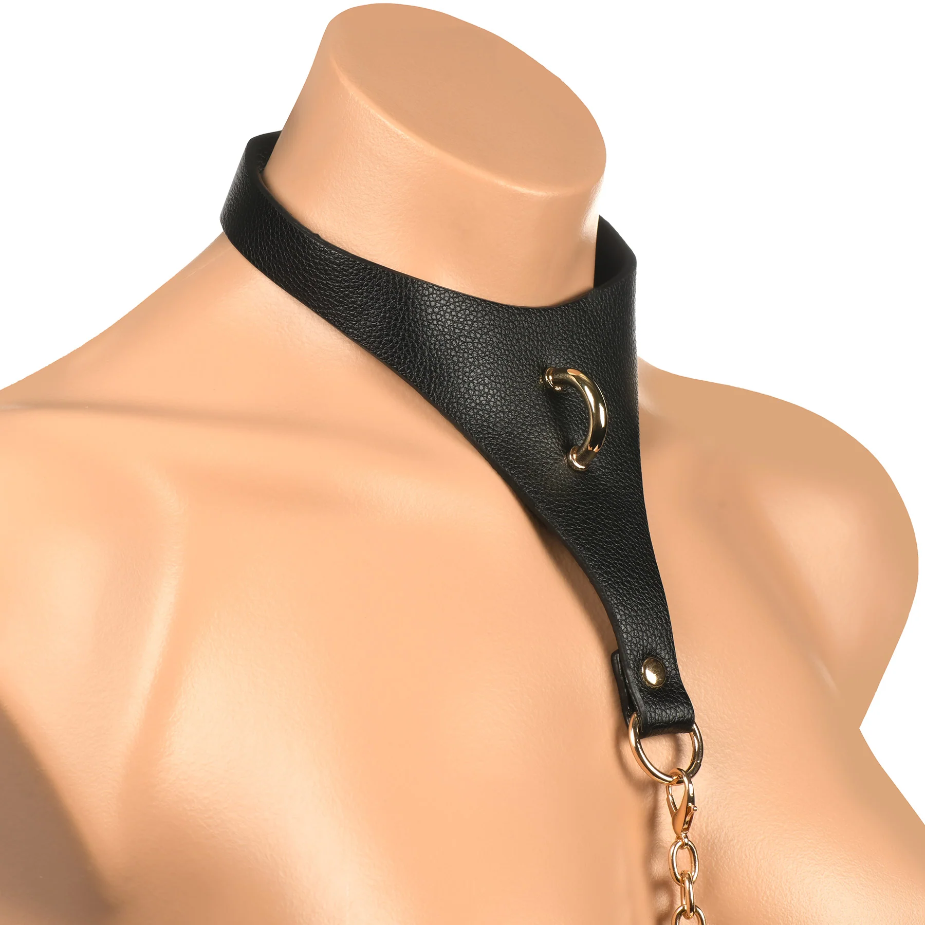 Master Series Captivate Collar With Body Chain - Image 10