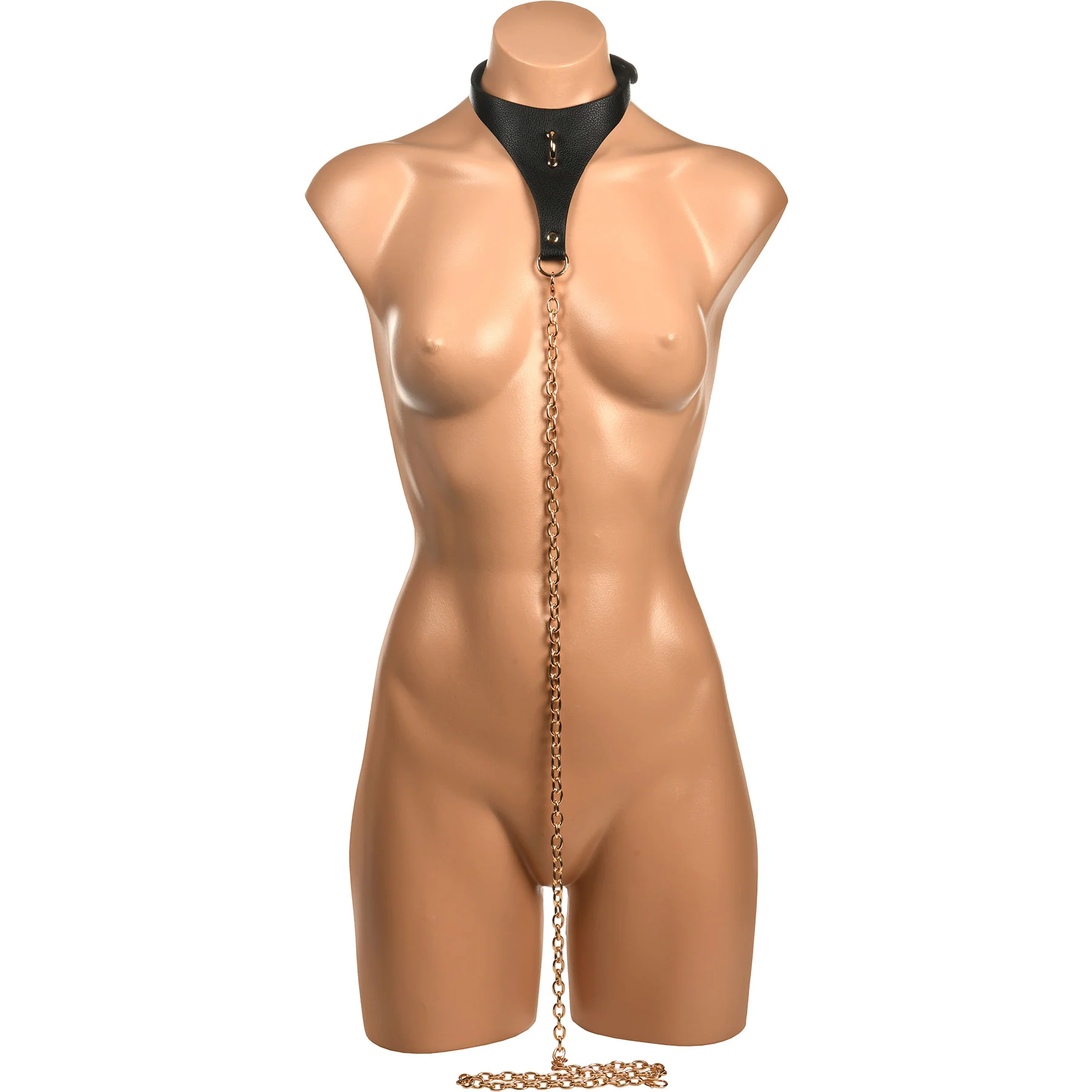 Master Series Captivate Collar With Body Chain - Image 7