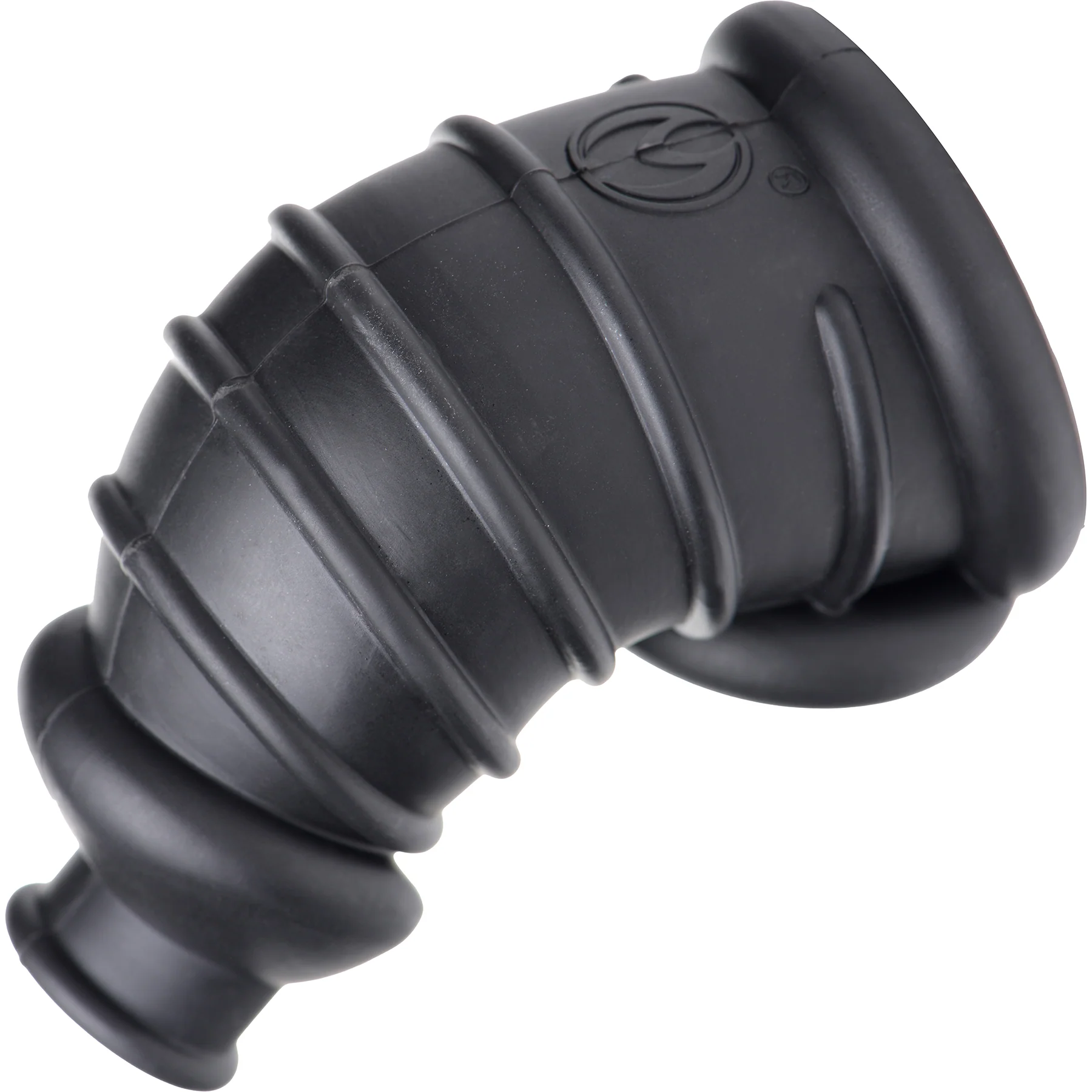 Master Series Dark Chamber Silicone Chastity Cage - Image 4