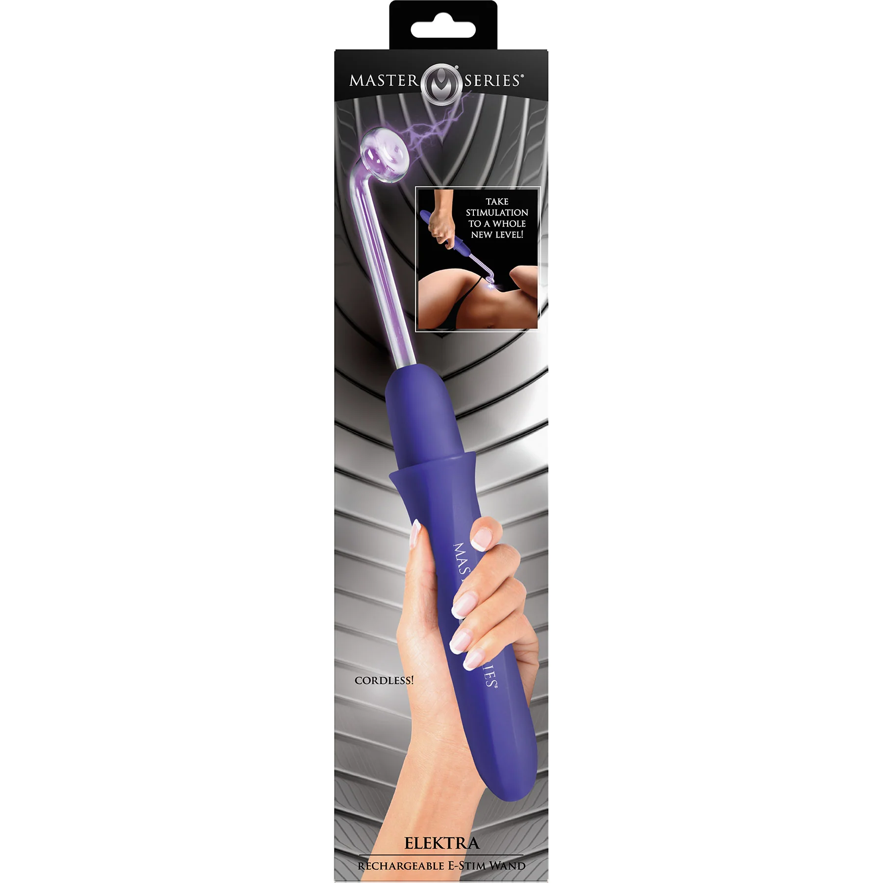 Master Series Elektra Rechargeable E-Stim Wand - Image 11