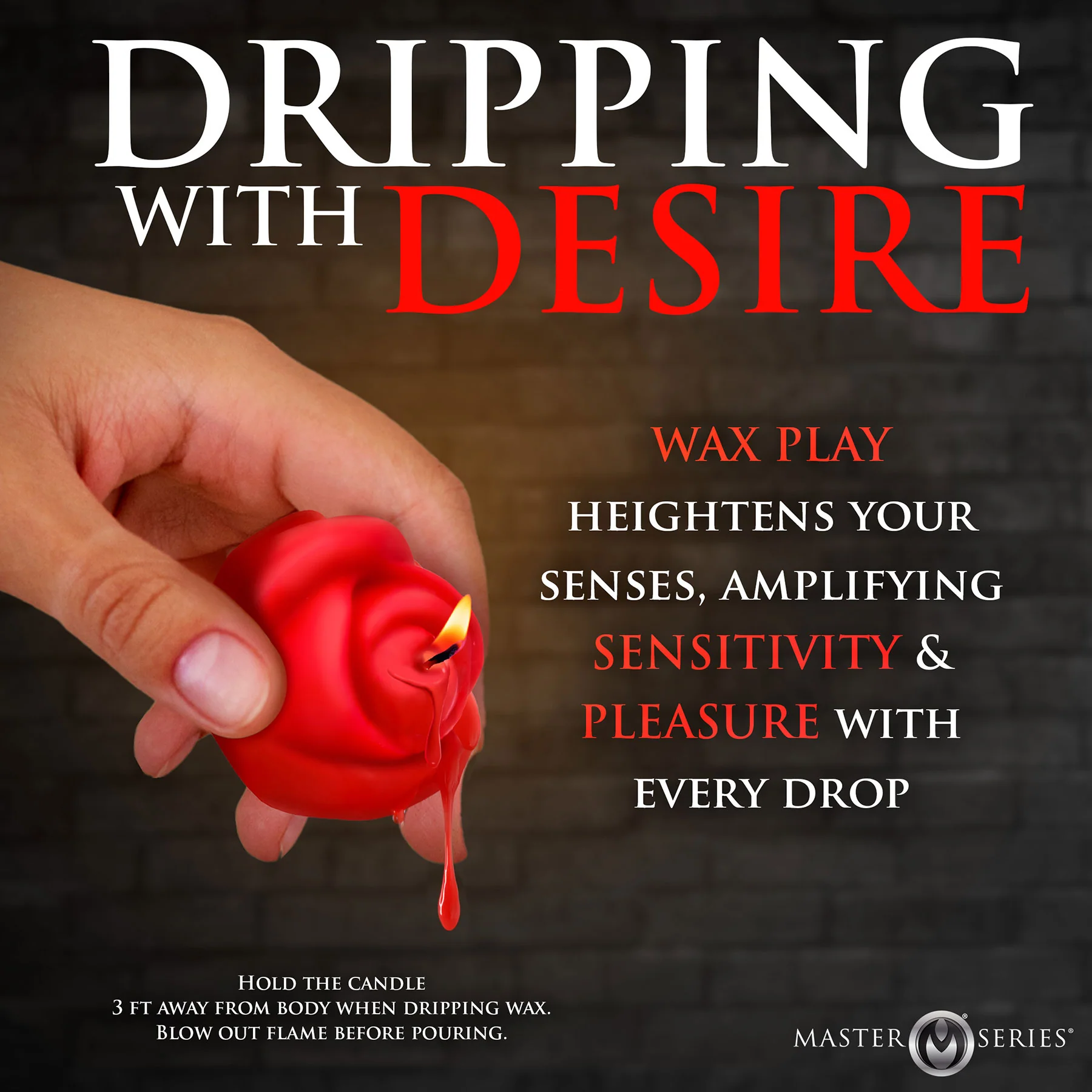 Master Series Fire Garden Rose Candle Set - Image 3