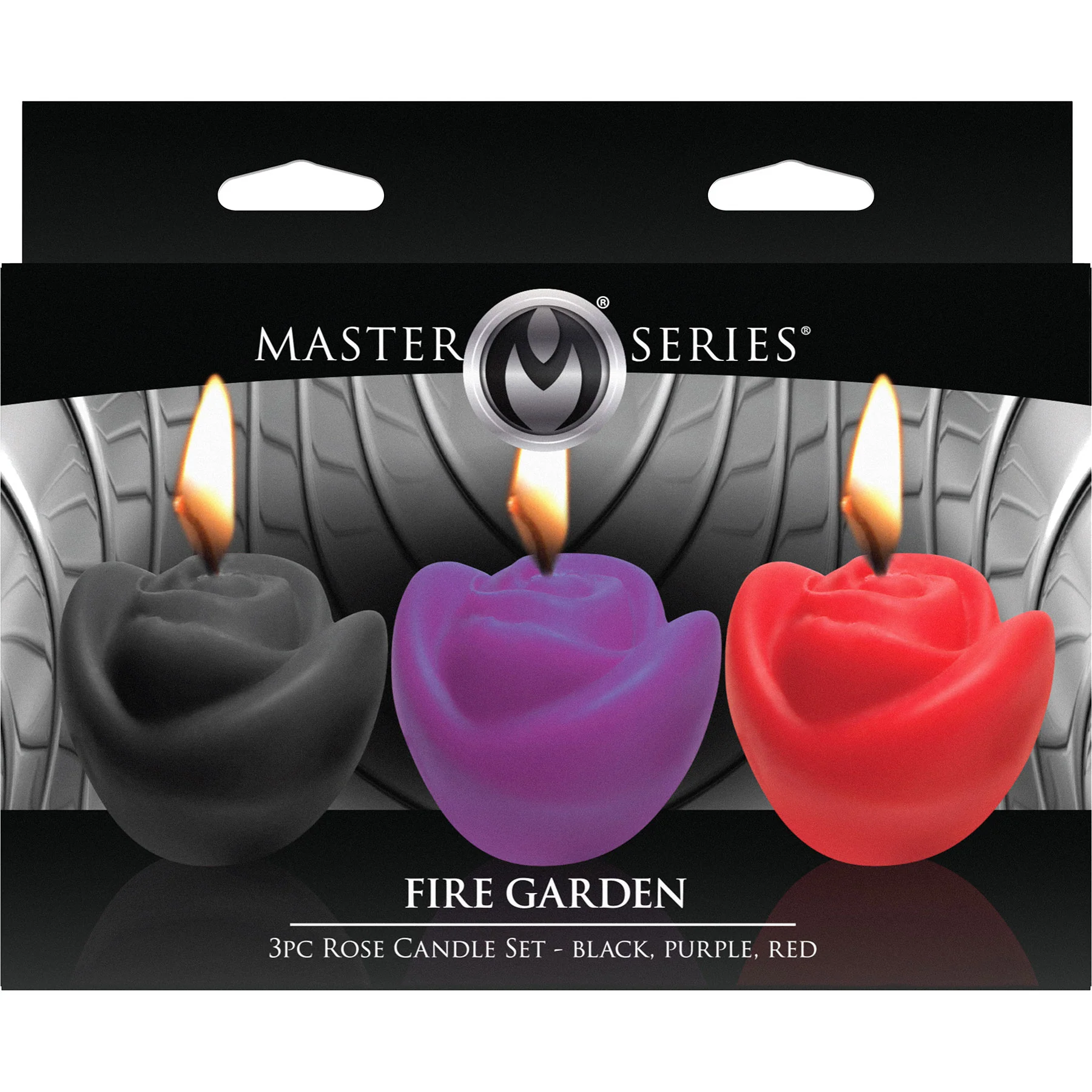 Master Series Fire Garden Rose Candle Set - Image 7