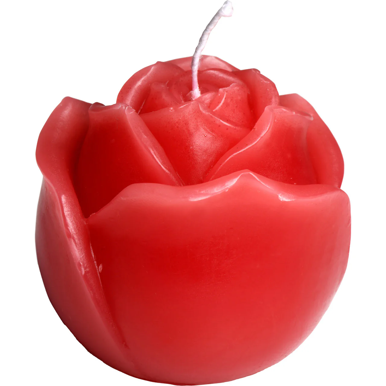 Master Series Flaming Rose Red Drip Candle - Image 3