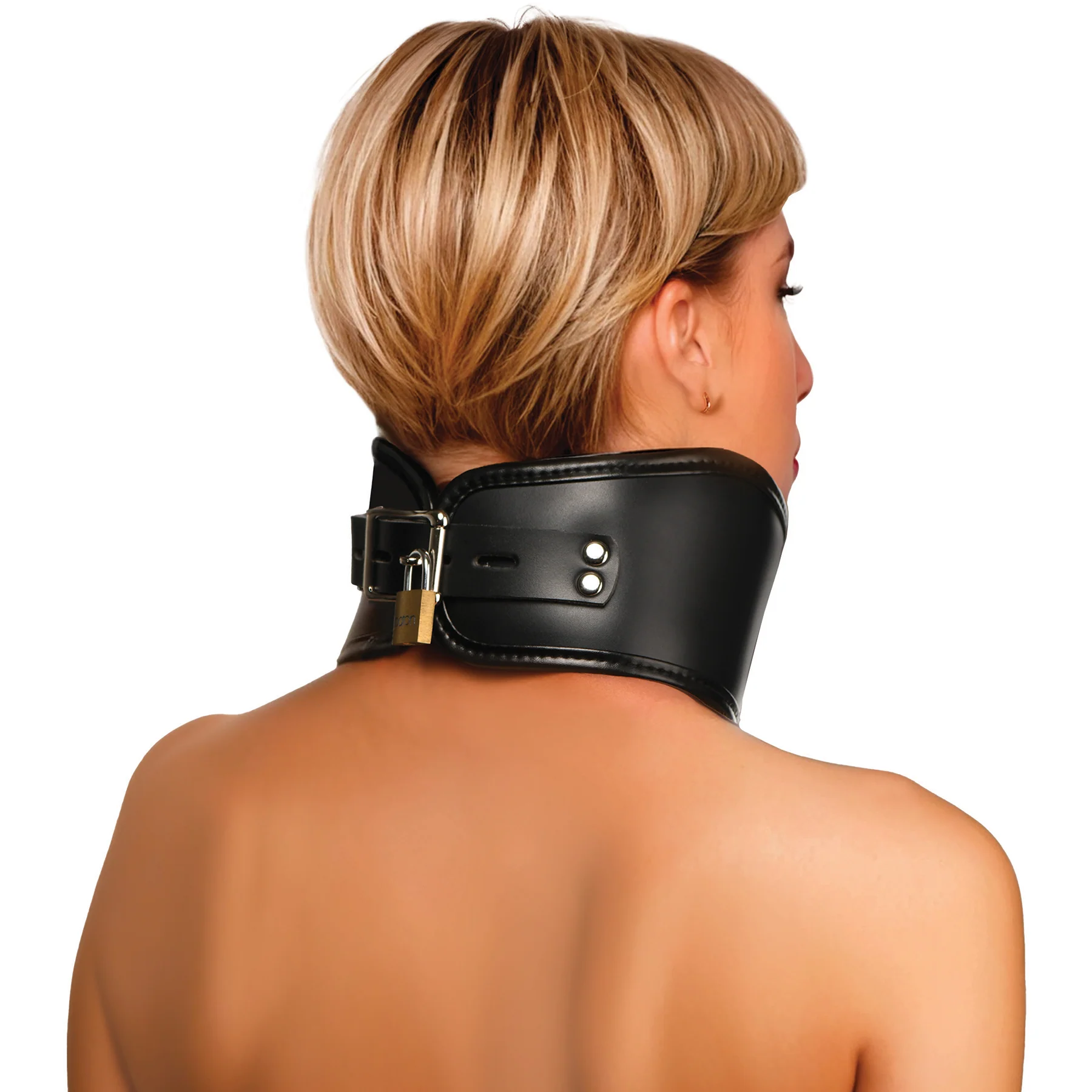 Master Series Hard Stance Padded Lock Posture Collar - Image 8