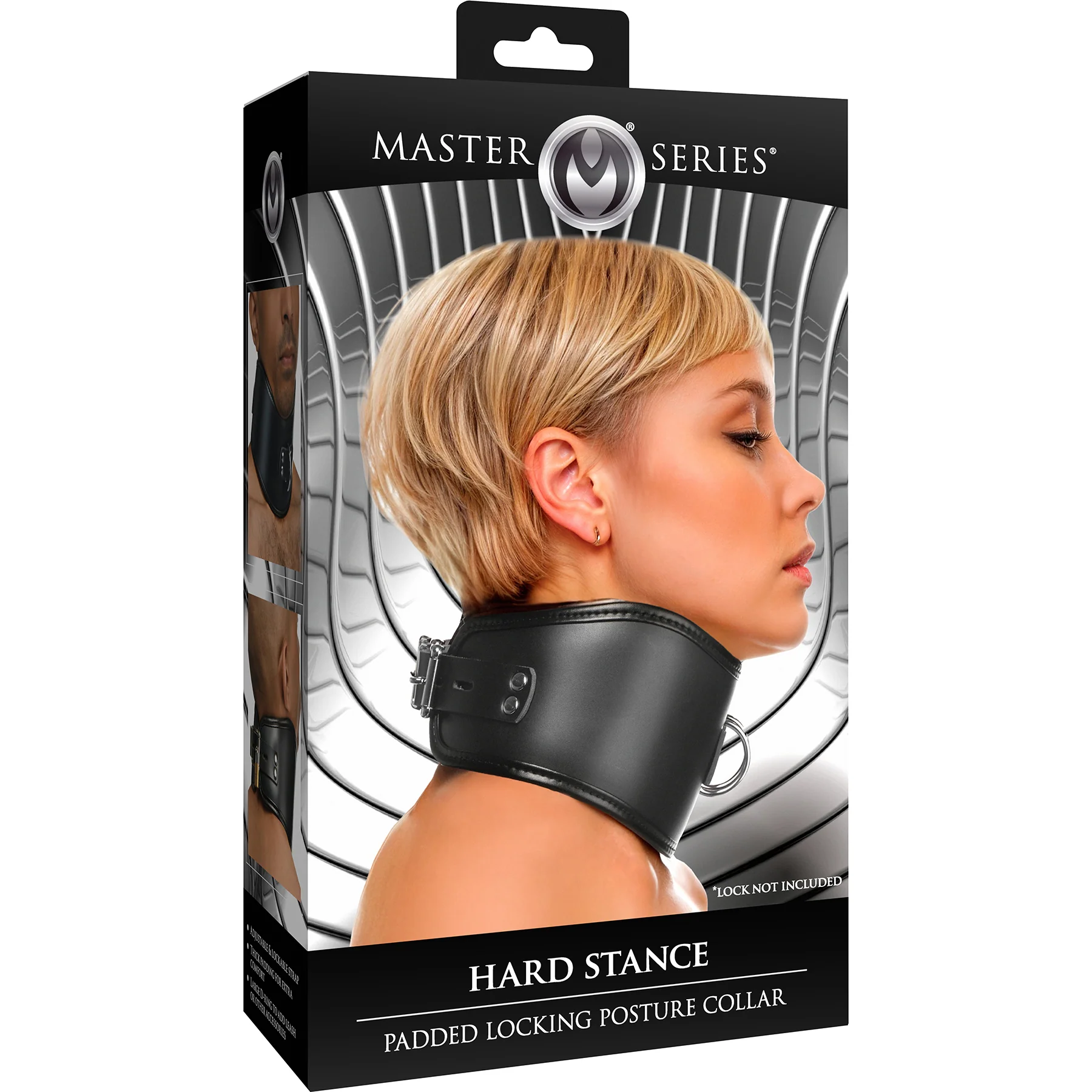 Master Series Hard Stance Padded Lock Posture Collar - Image 9