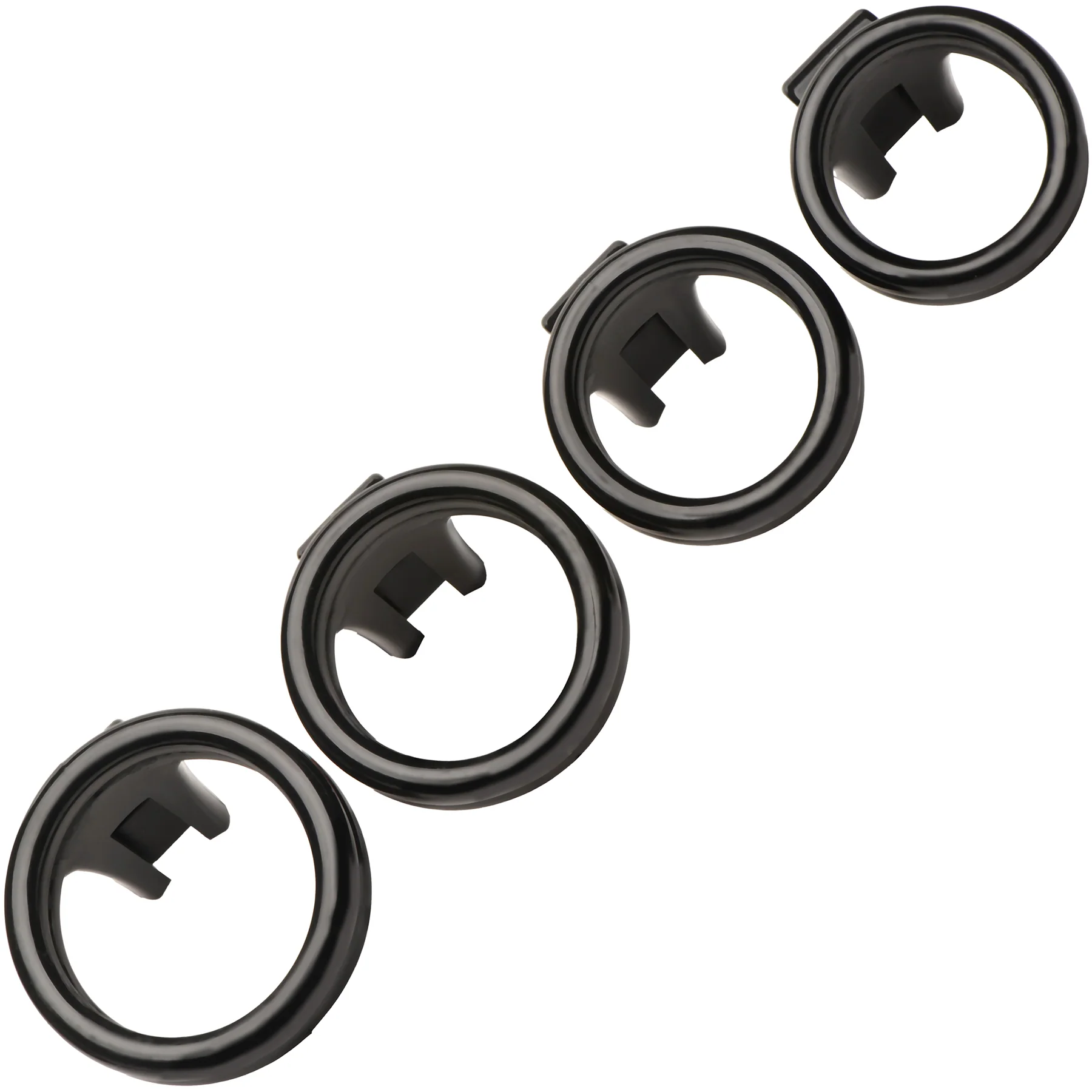 Master Series Hard Stop Double Ring Chastity Cage - Image 11
