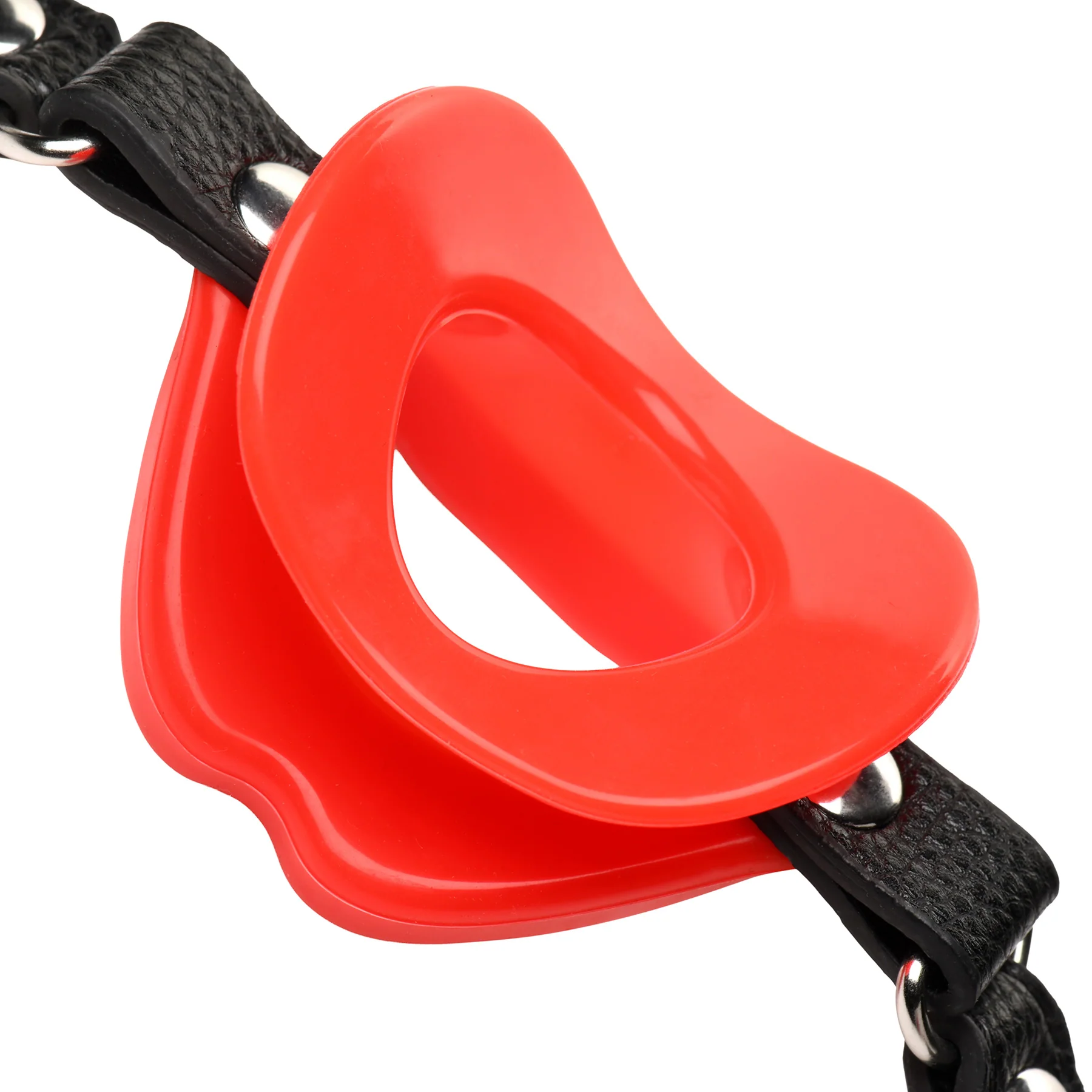 Master Series Juicy Lips Silicone Open Mouth Gag - Image 11