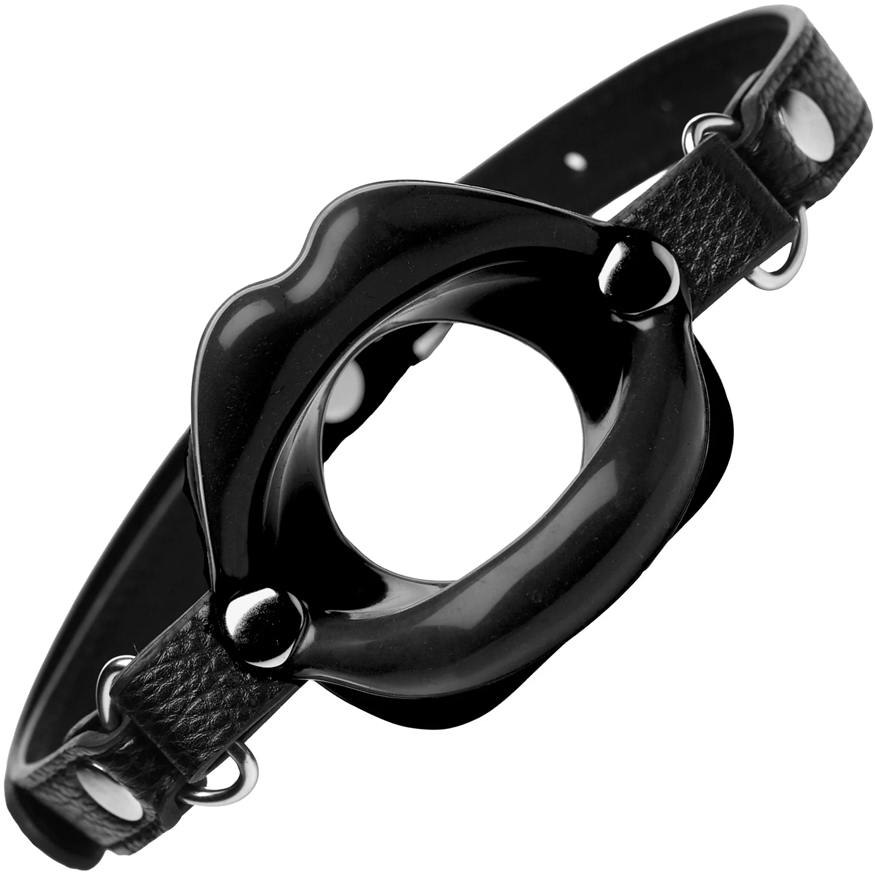 Master Series Juicy Lips Silicone Open Mouth Gag - Image 20