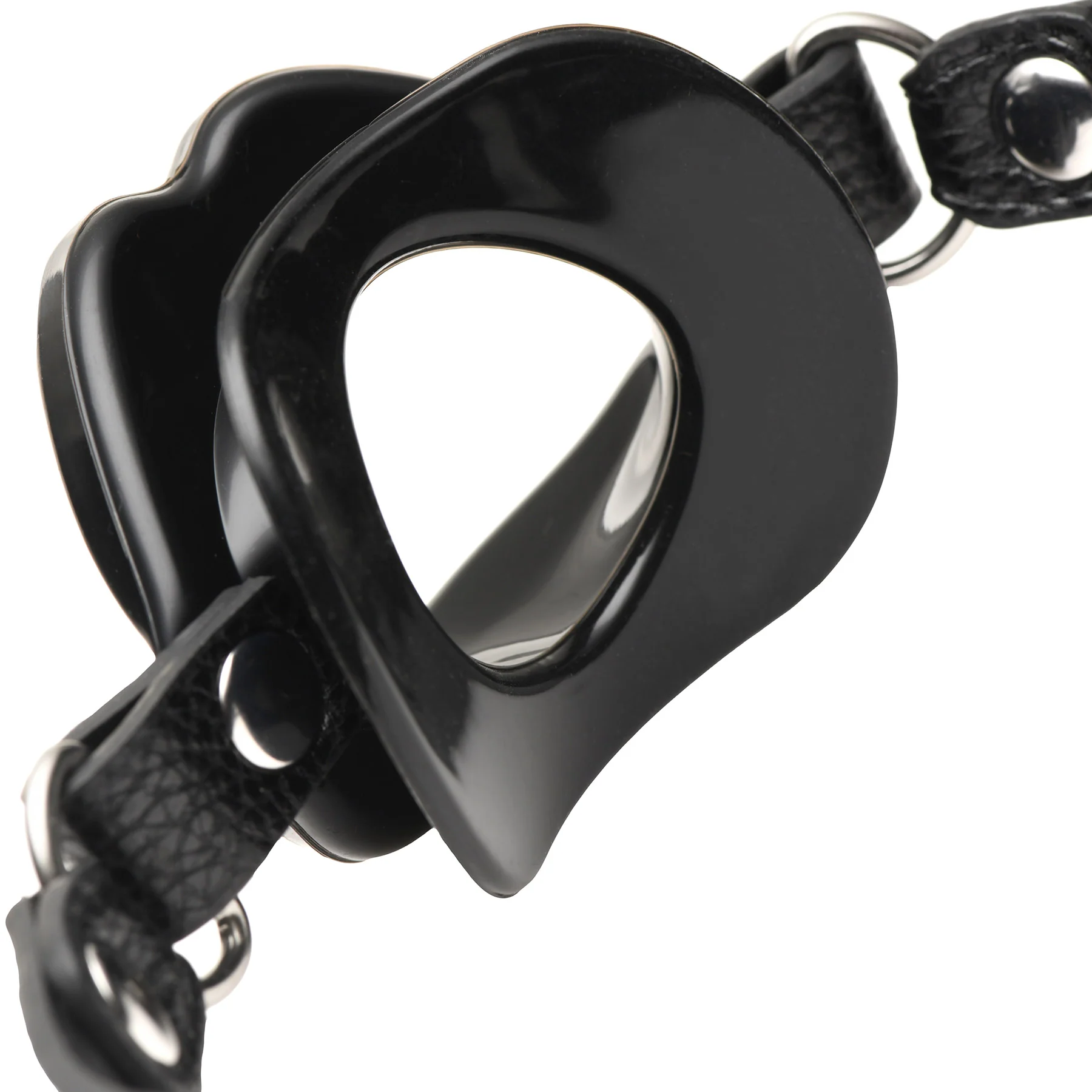 Master Series Juicy Lips Silicone Open Mouth Gag - Image 3