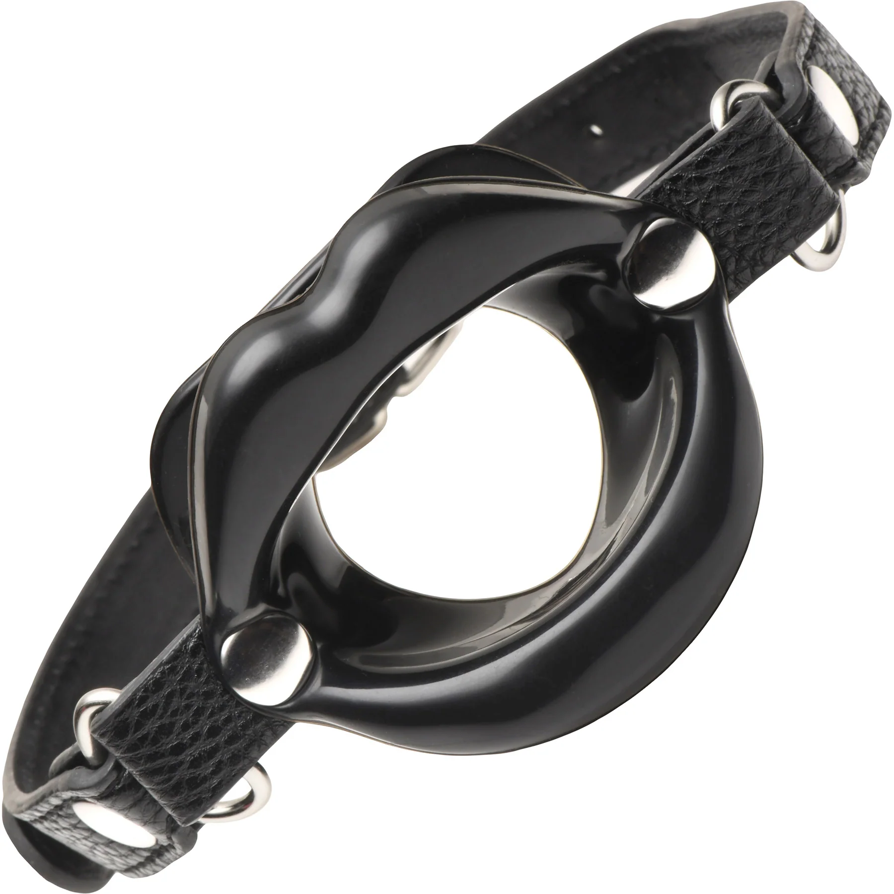 Master Series Juicy Lips Silicone Open Mouth Gag - Image 7