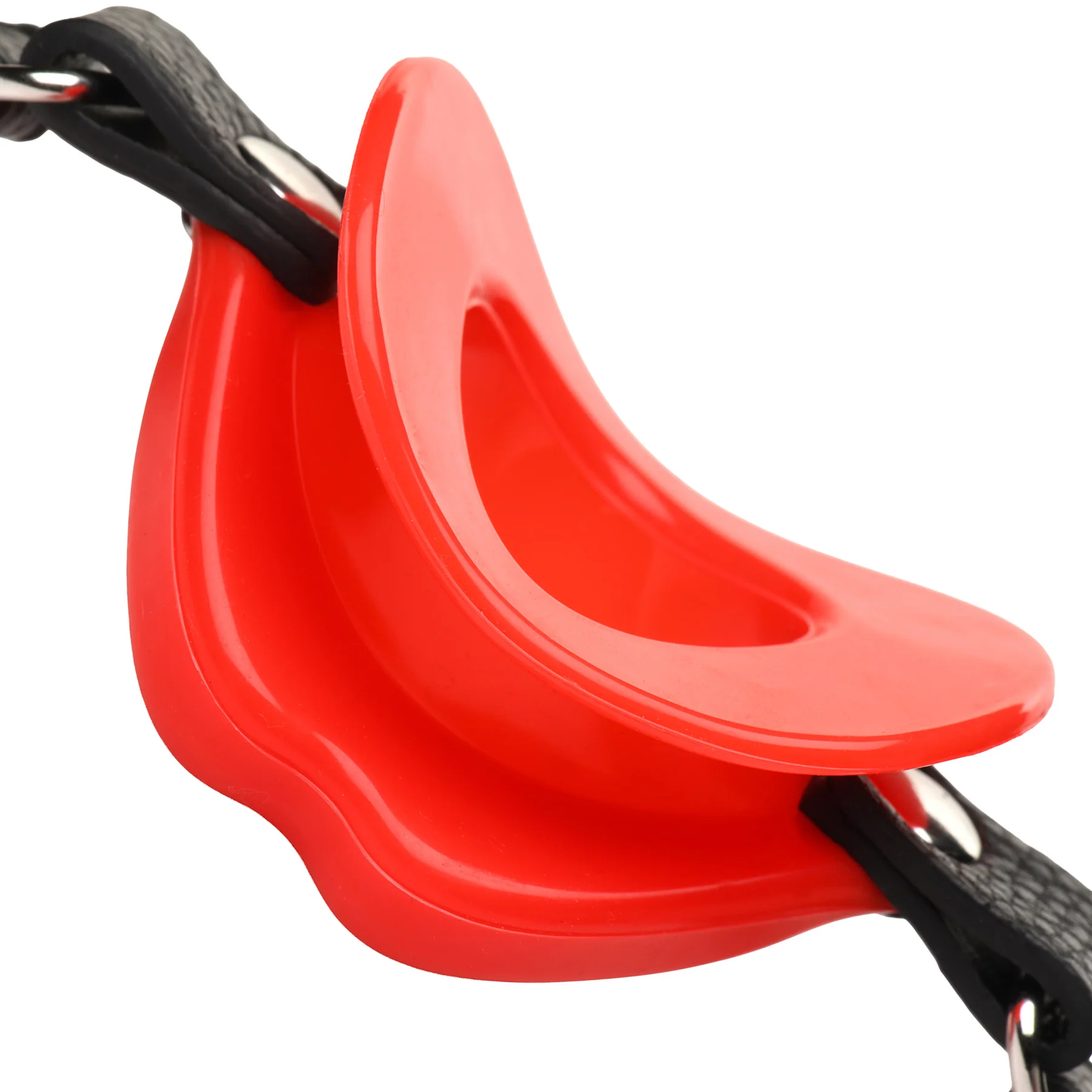 Master Series Juicy Lips Silicone Open Mouth Gag - Image 9
